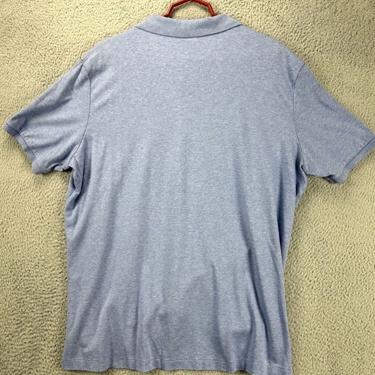 Polo Ralph Lauren Polo Ralph Lauren Polo Shirt 2XL Mens Blue Pima Soft Touch Red Pony Rugby Casual Short Sleeve Shirt Size US XXL / EU 58 / 5 - 3 Thumbnail
