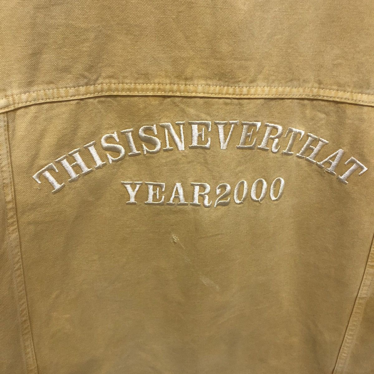 Vintage × thisisneverthat 2000 Thisisneverthat Denim Jacket Size US L / EU 52-54 / 3 - 7 Thumbnail