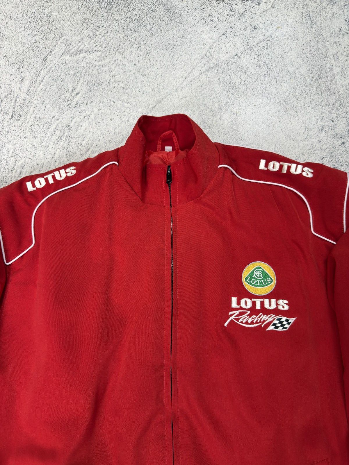 Formula 1 VTG Renault Lotus F1 Racing Team Bomber Jacket Motorsport Size US XL / EU 56 / 4 - 6 Thumbnail