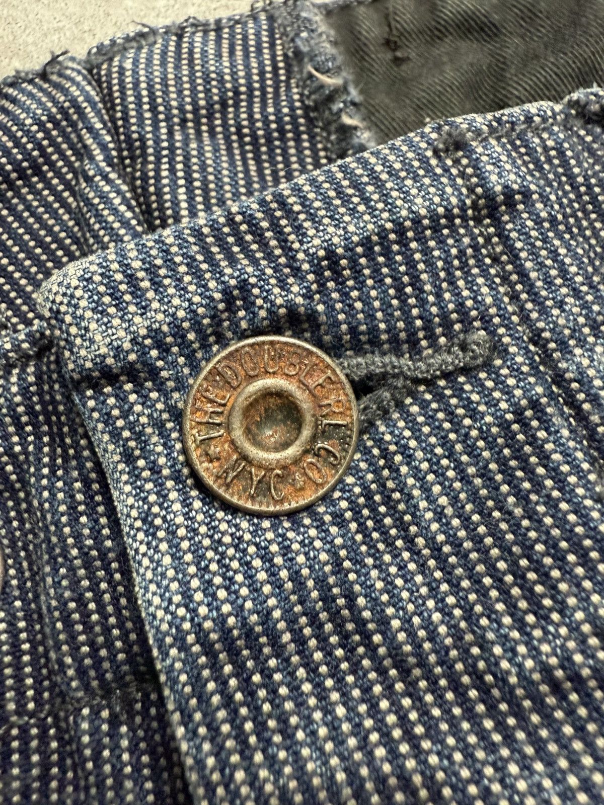 RRL Ralph Lauren RRL INDIGO DYED OFFICER PANTS Size US 32 / EU 48 - 8 Thumbnail