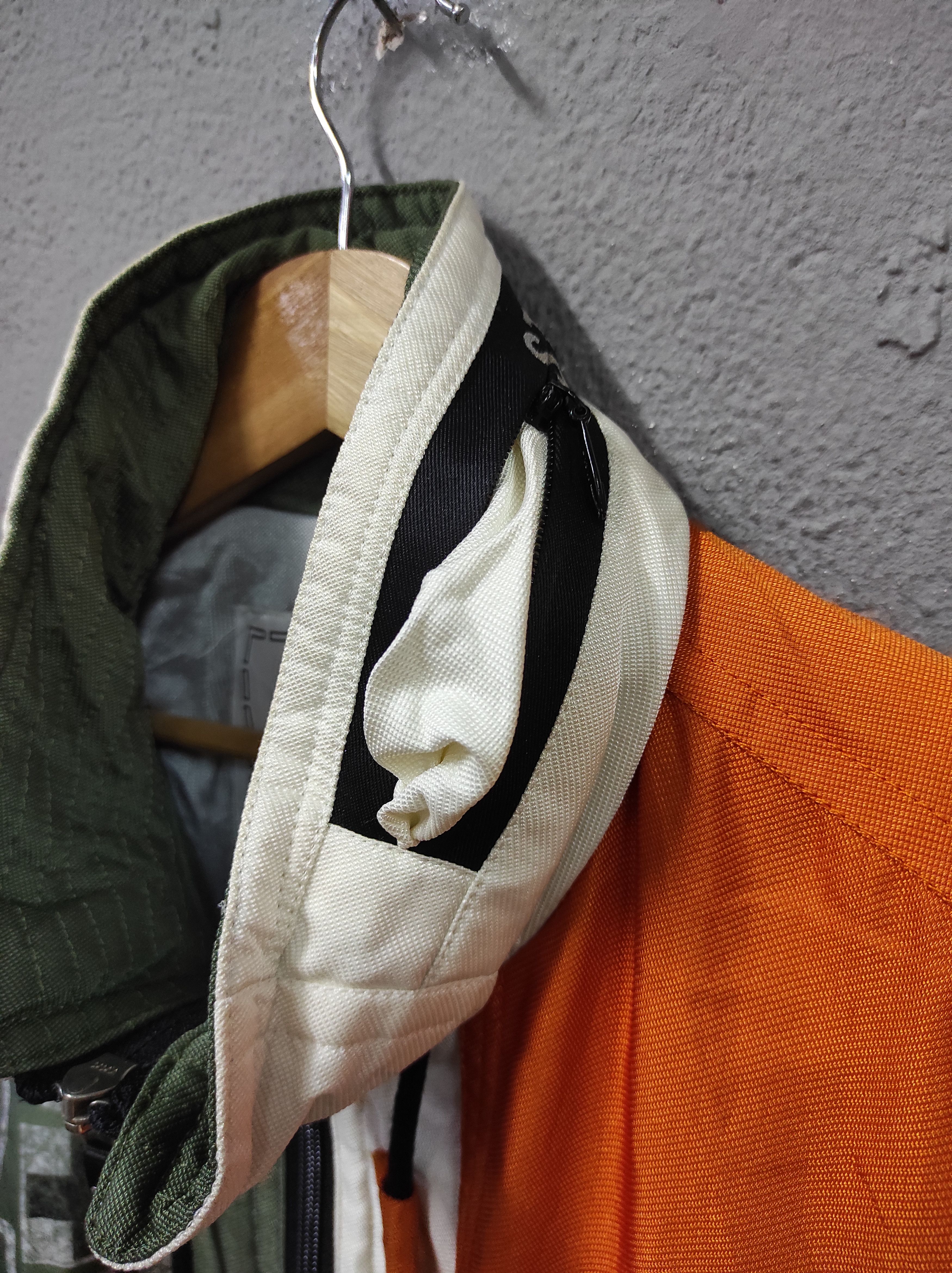 Japanese Brand STEP CROSS LIFE BUOY RESCUE TEAM MULTICOLOUR JACKET HOODED Size US L / EU 52-54 / 3 - 6 Thumbnail
