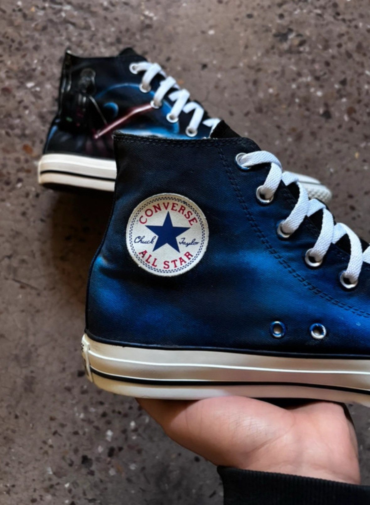 Converse Men’s high custom sneakers Converse All Star - Star Wars Size US 9.5 / EU 42-43 - 5 Thumbnail