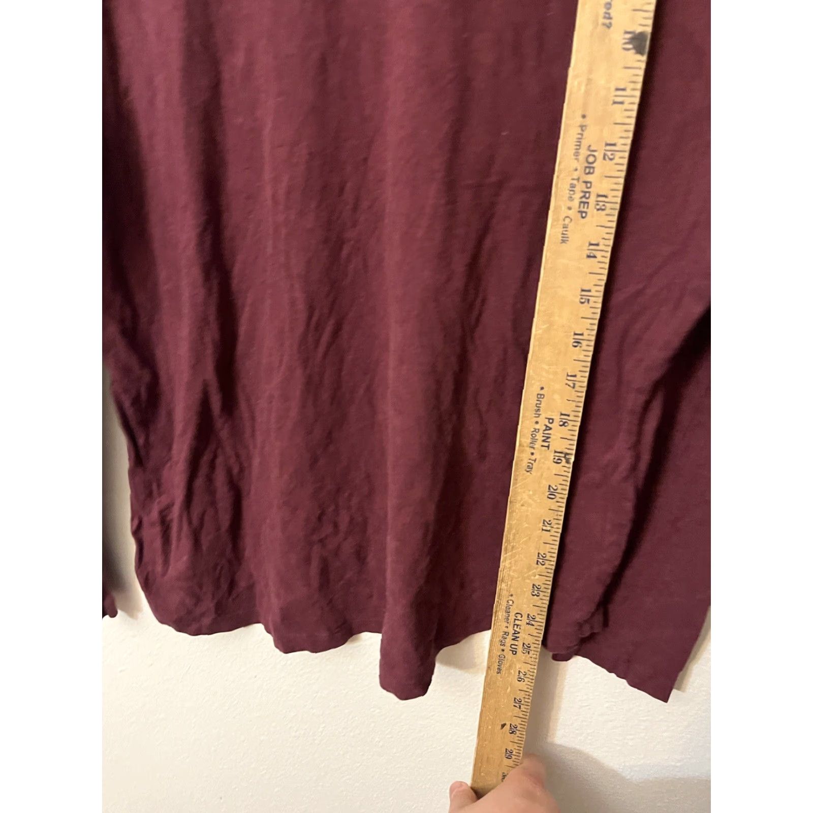 Pinko VINTAGE PINK Victoria's Secret Logo Long Sleeve Campus T-Shirt Women's Medium Maroon 90s Concert Theme Mens/Boys? Size M / US 6-8 / IT 42-44 - 4 Thumbnail