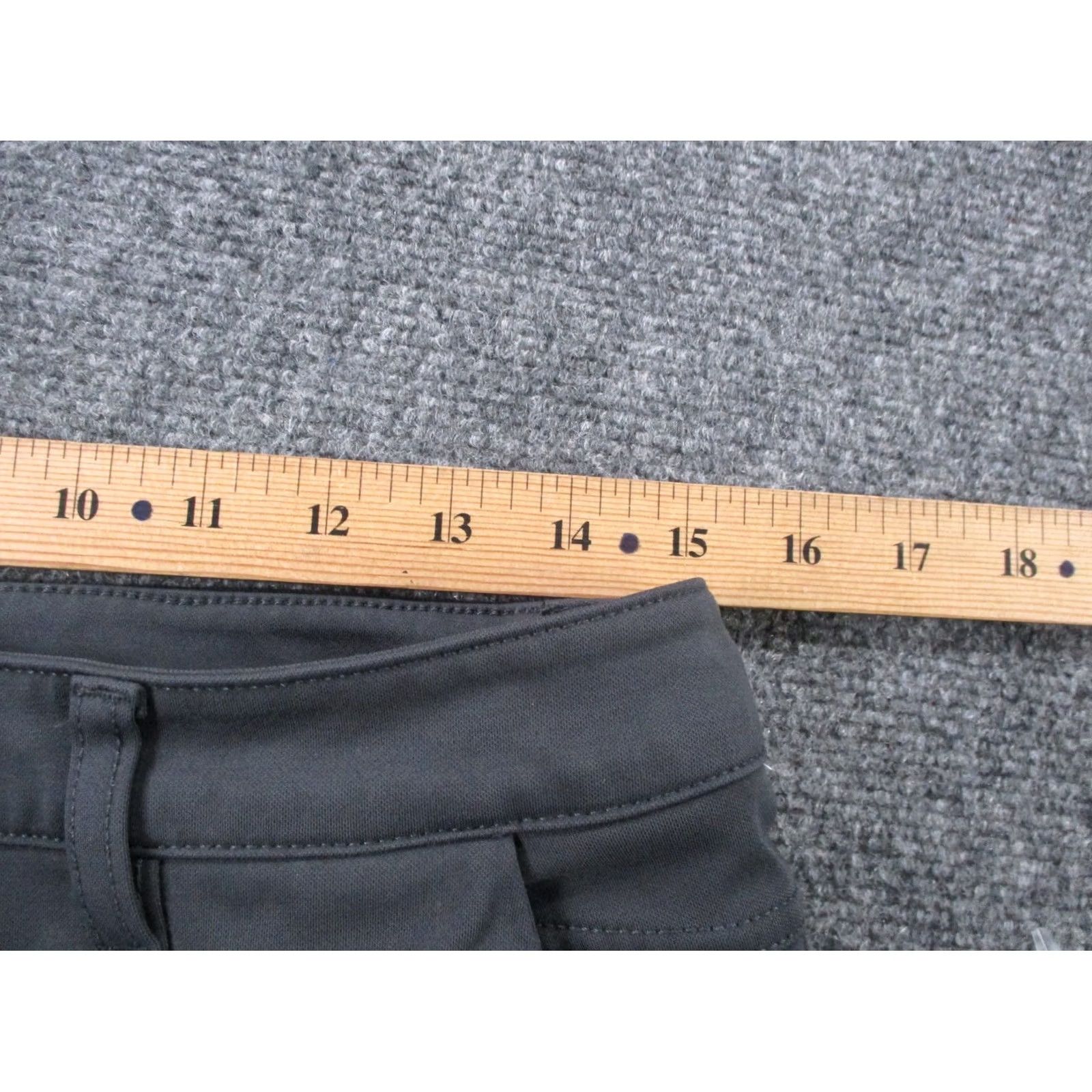 Vintage BYLT Pants Mens 34 Gray Chino Everyday Business Dress Casual 34" Inseam Flat Front Nylon Spandex Viscose Knit Pocket Logo Preppy Style Size US 34 / EU 50 - 6 Thumbnail