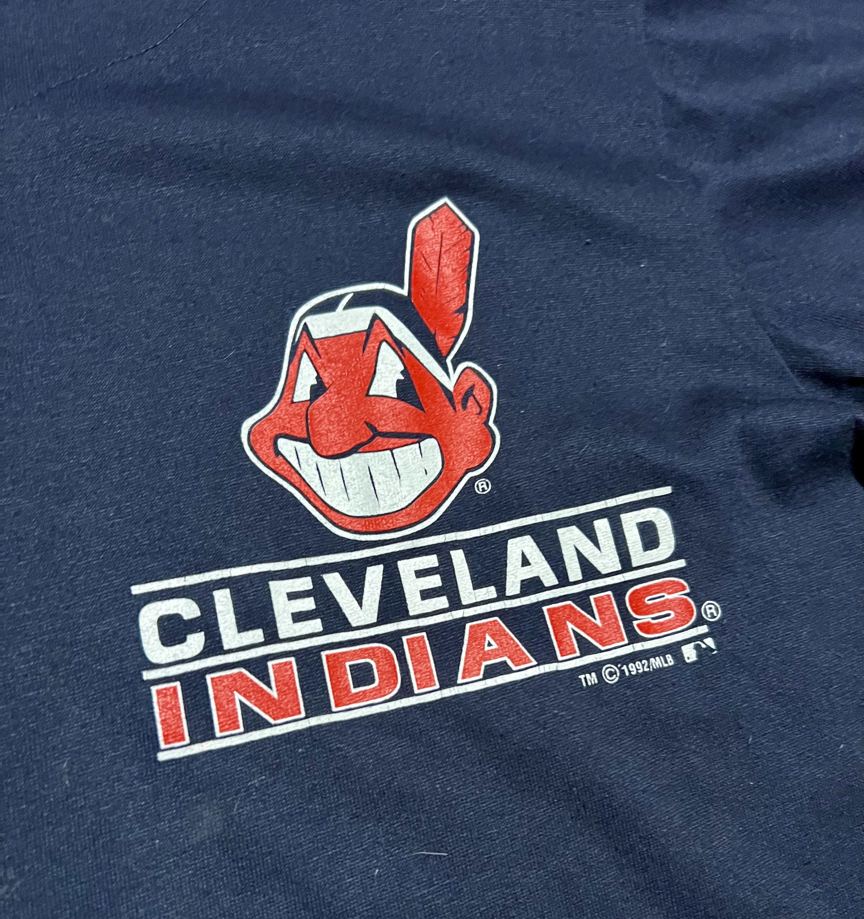 Other Cleveland Indians Chief Wahoo Competitor 1992 Vintage Jersey Size US XL / EU 56 / 4 - 2 Thumbnail