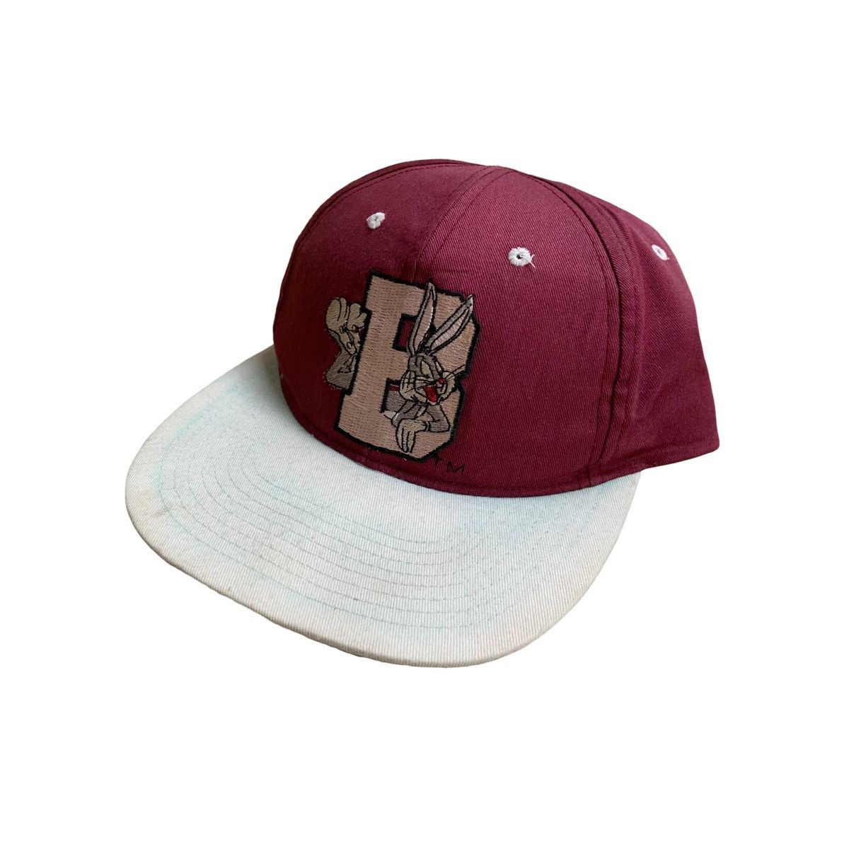 Casquette Snapback Vintage Bugs Bunny Looney Tunes - Six Flags - Années 90 - Occasion