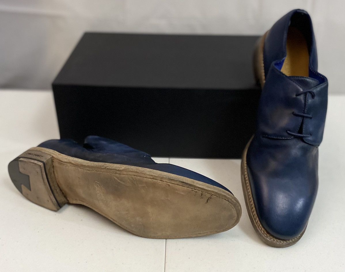 Dsquared2 Dsquared2 🇮🇹 Blue Goodyear welt Handmade Uni Derby 8.5 NEW Size US 8.5 / EU 41-42 - 15 Thumbnail