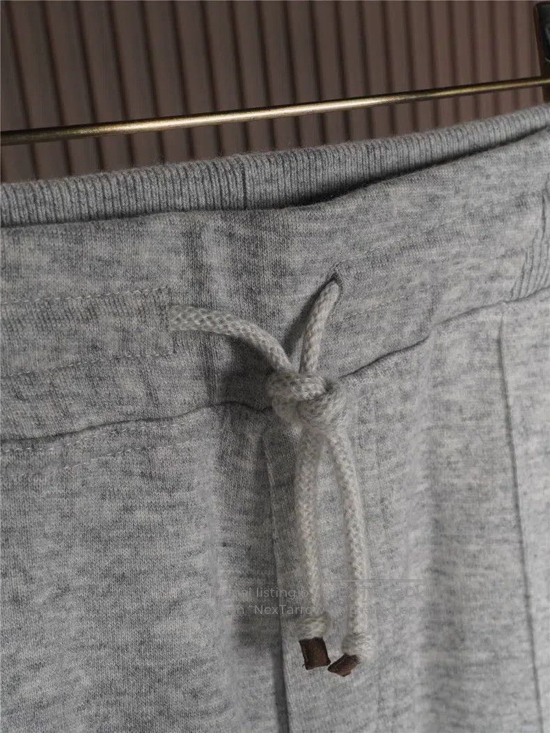 Brunello Cucinelli Brunello Cucinelli size L Thick cashmere pants, cashmere dr Size US 28 / EU 44 - 5 Thumbnail