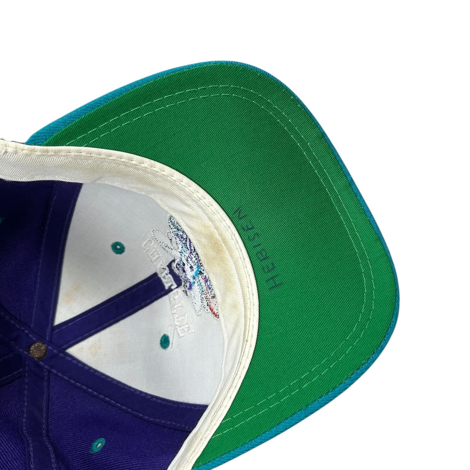 NBA VTG 90s CHARLOTTE HORNETS SPORTS SPECIALITIES SNAPBACK HAT Size ONE SIZE - 5 Thumbnail