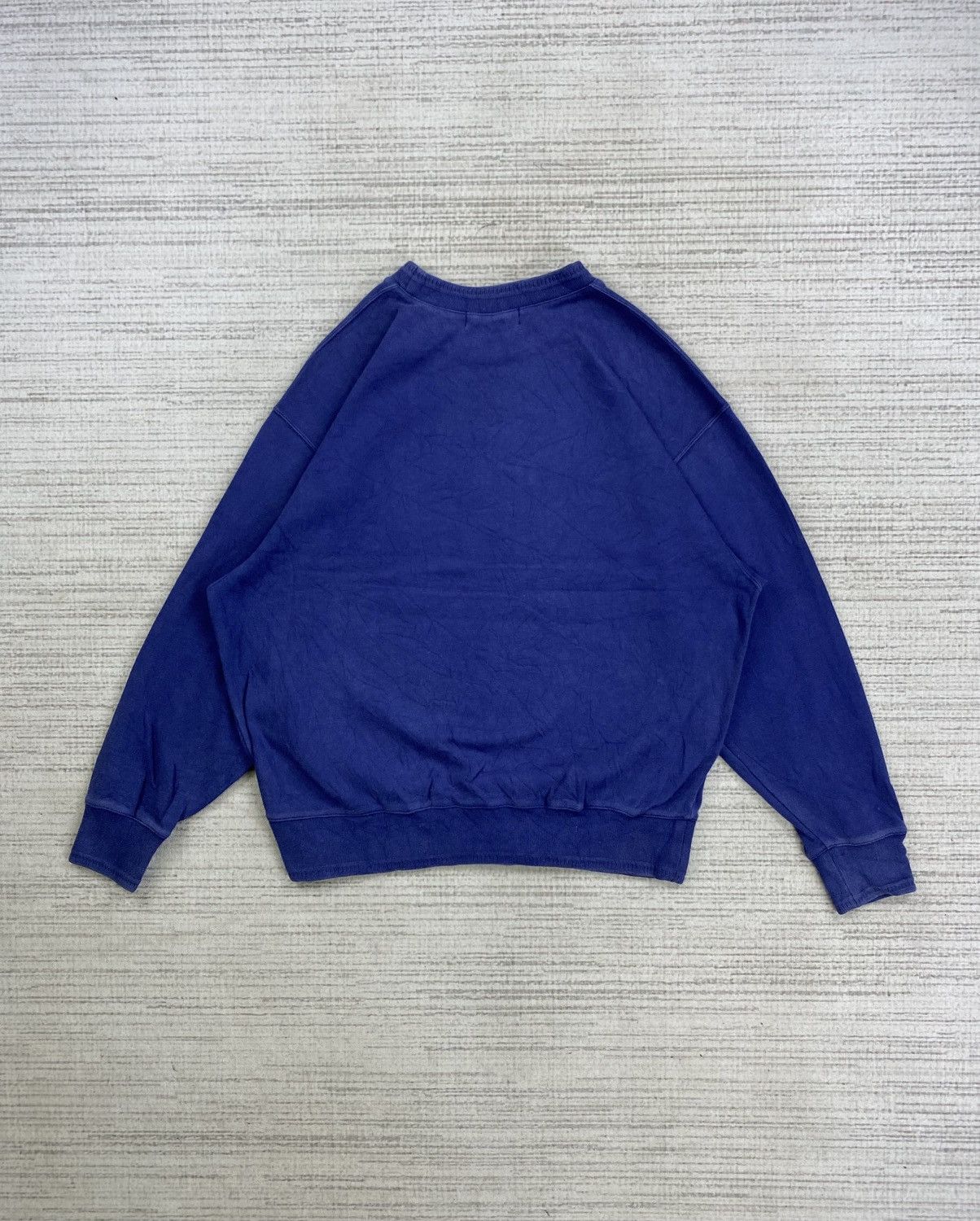 Designer × Japanese Brand × Vintage Vintage 90s Christian Aujard Paris Blue Sweatshirt Size US L / EU 52-54 / 3 - 2 Thumbnail