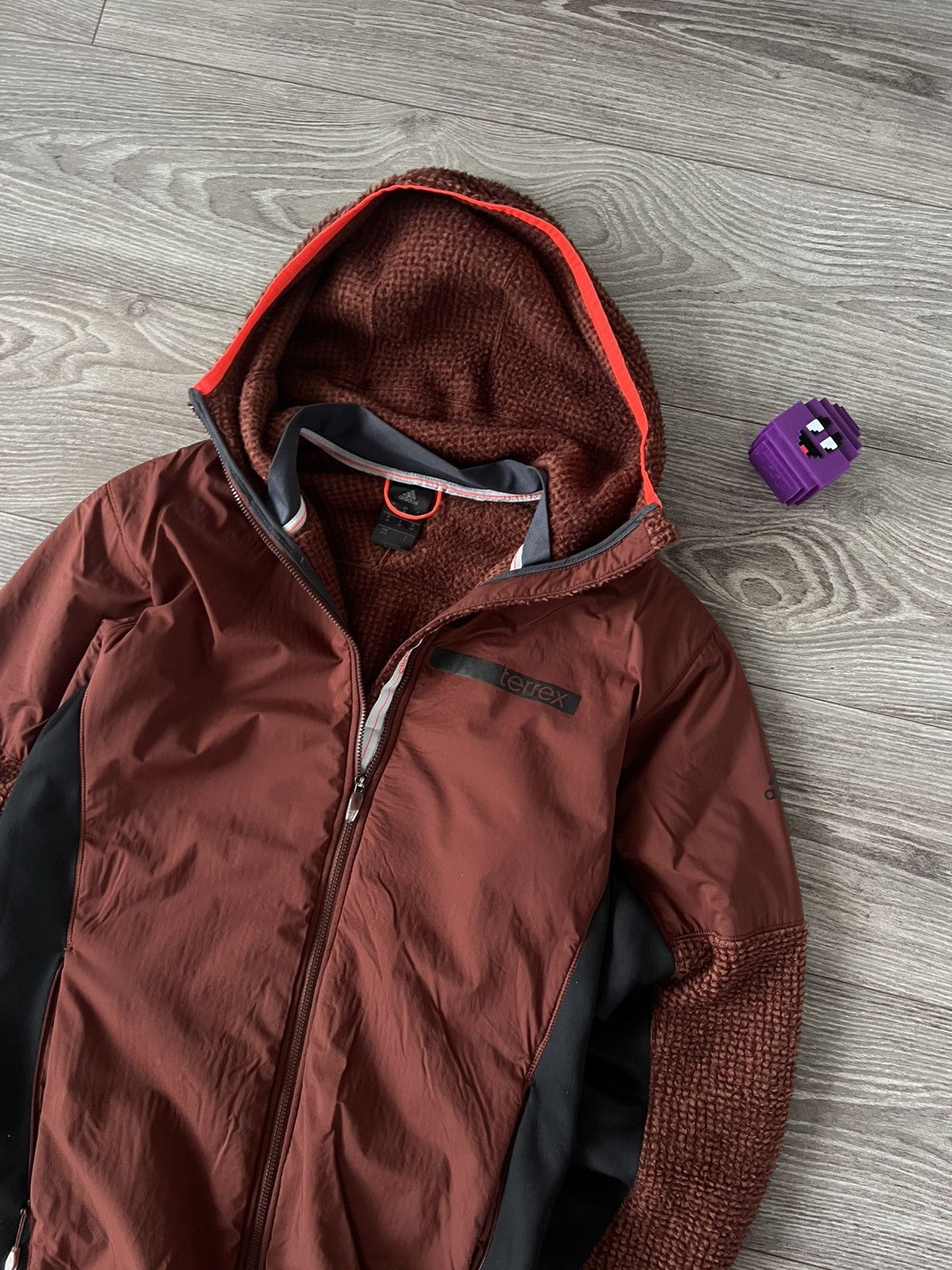 Adidas Rare Pro Adidas Polartec Pertex Light Teddy Jacket Size US M / EU 48-50 / 2 - 6 Thumbnail