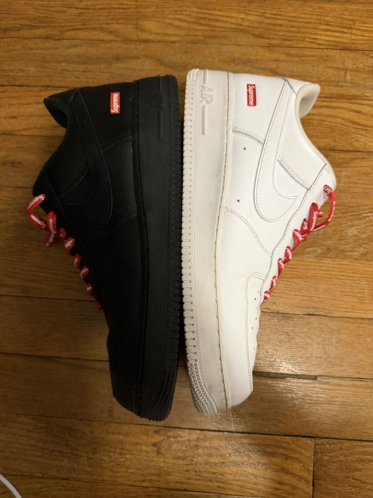 Nike × Supreme B&W Supreme Af1 Size US 10.5 / EU 43-44 - 3 Thumbnail