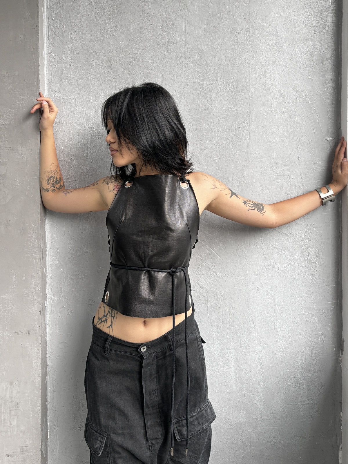Maison Margiela Maison Margiela MM6 Leather Vest Size S / US 4 / IT 40 - 3 Thumbnail