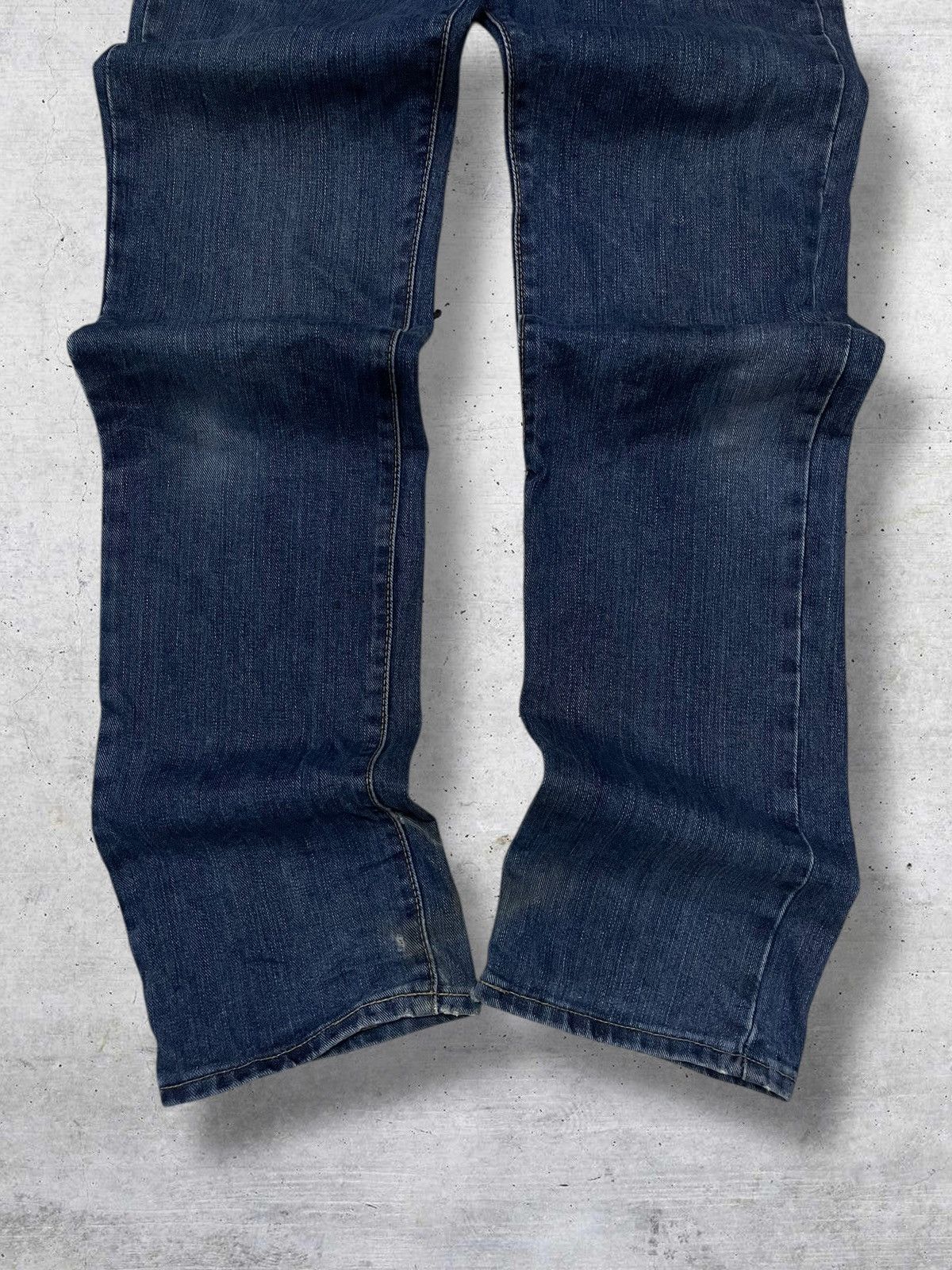 Edwin VINTAGE EDWIN 403 JAPAN DESIGNER 90S OLD DISTRESSED DENIM Size US 29 - 3 Thumbnail
