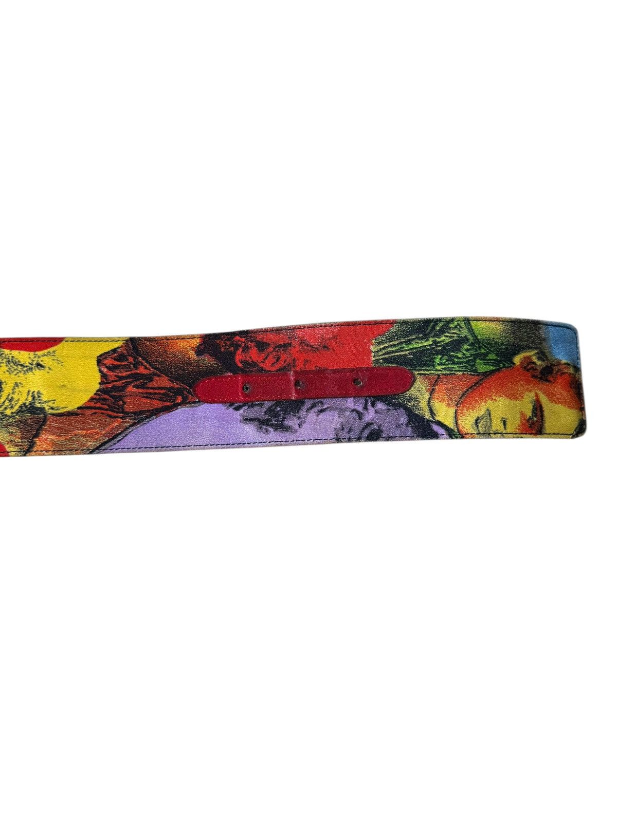 Versace Vintage Gianni Versace Pop Art Belt –M. Monroe & James Dean Size ONE SIZE - 6 Thumbnail