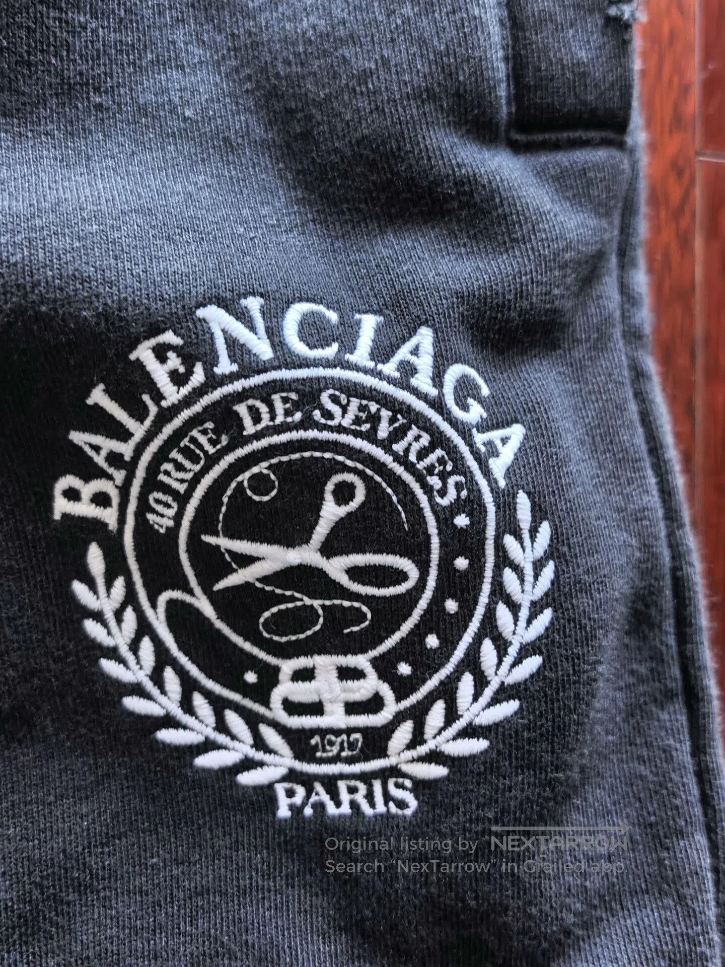 Balenciaga rare kanye gialli denim motorcycle jacket. Size US 32 / EU 48 - 2 Thumbnail