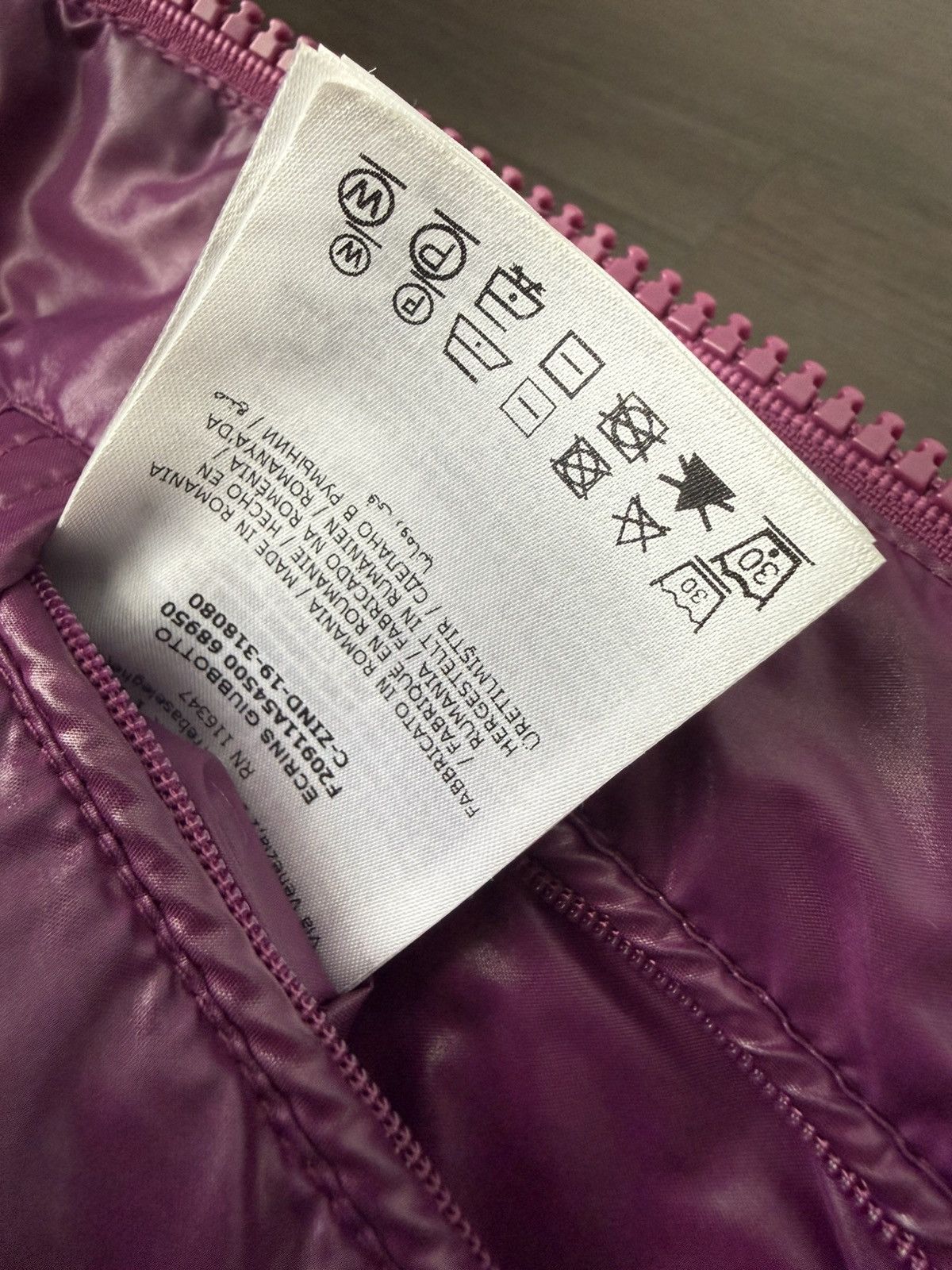 Moncler Moncler Ecrins Down Jacket Grape Violet Size 4 (Large) Size US XL / EU 56 / 4 - 8 Thumbnail