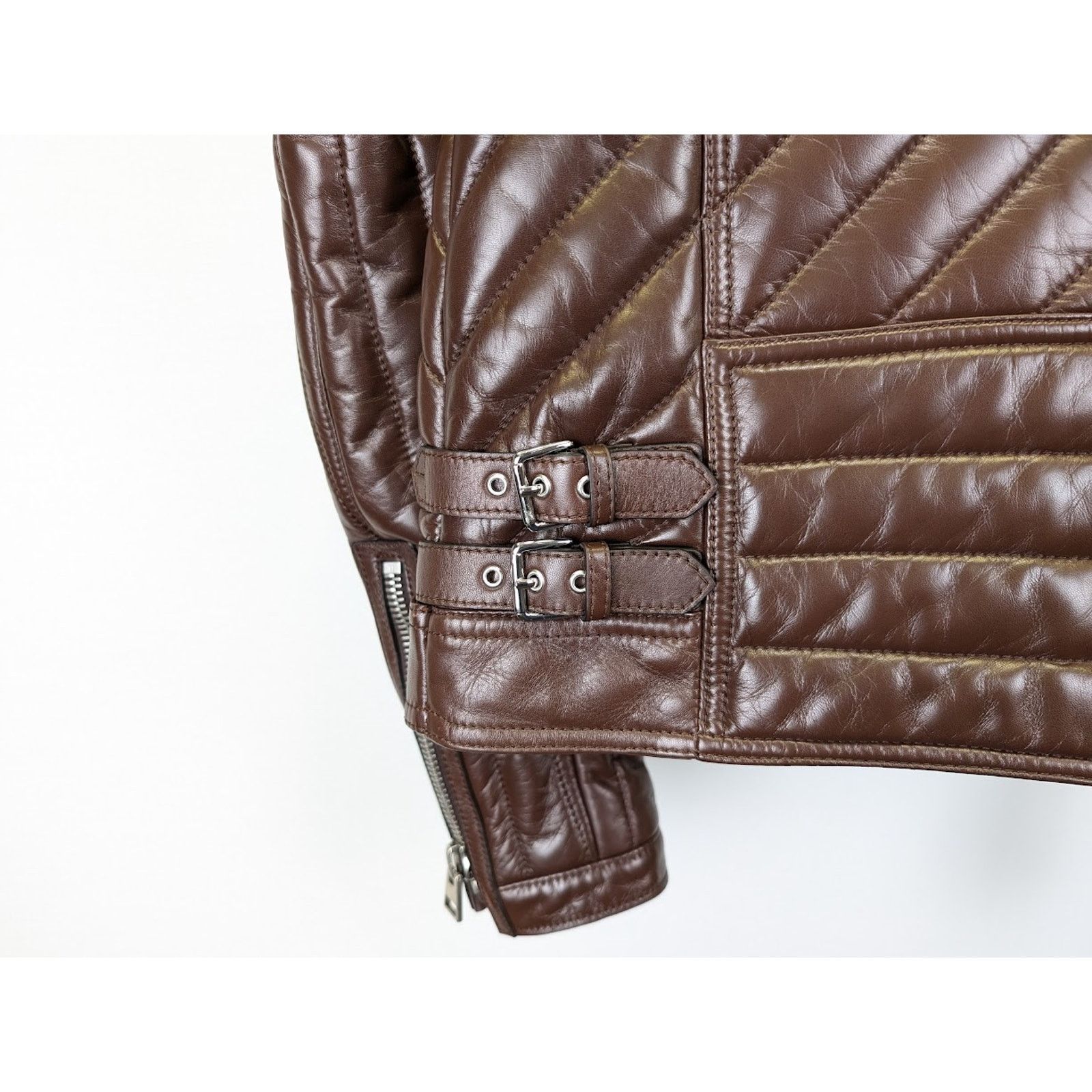 Tom Ford o1rshd1 Leather Jacket in Brown Size US M / EU 48-50 / 2 - 16 Thumbnail
