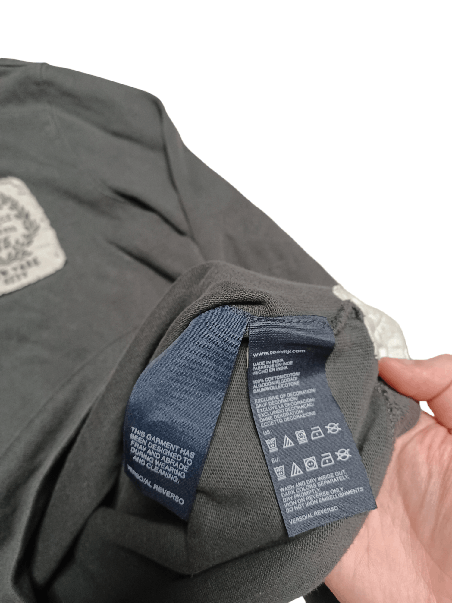 Tommy Hilfiger TOMMY HILFIGER VINTAGE BIGLOGO KHAKI RUGBY SHIRT Size US M / EU 48-50 / 2 - 5 Thumbnail