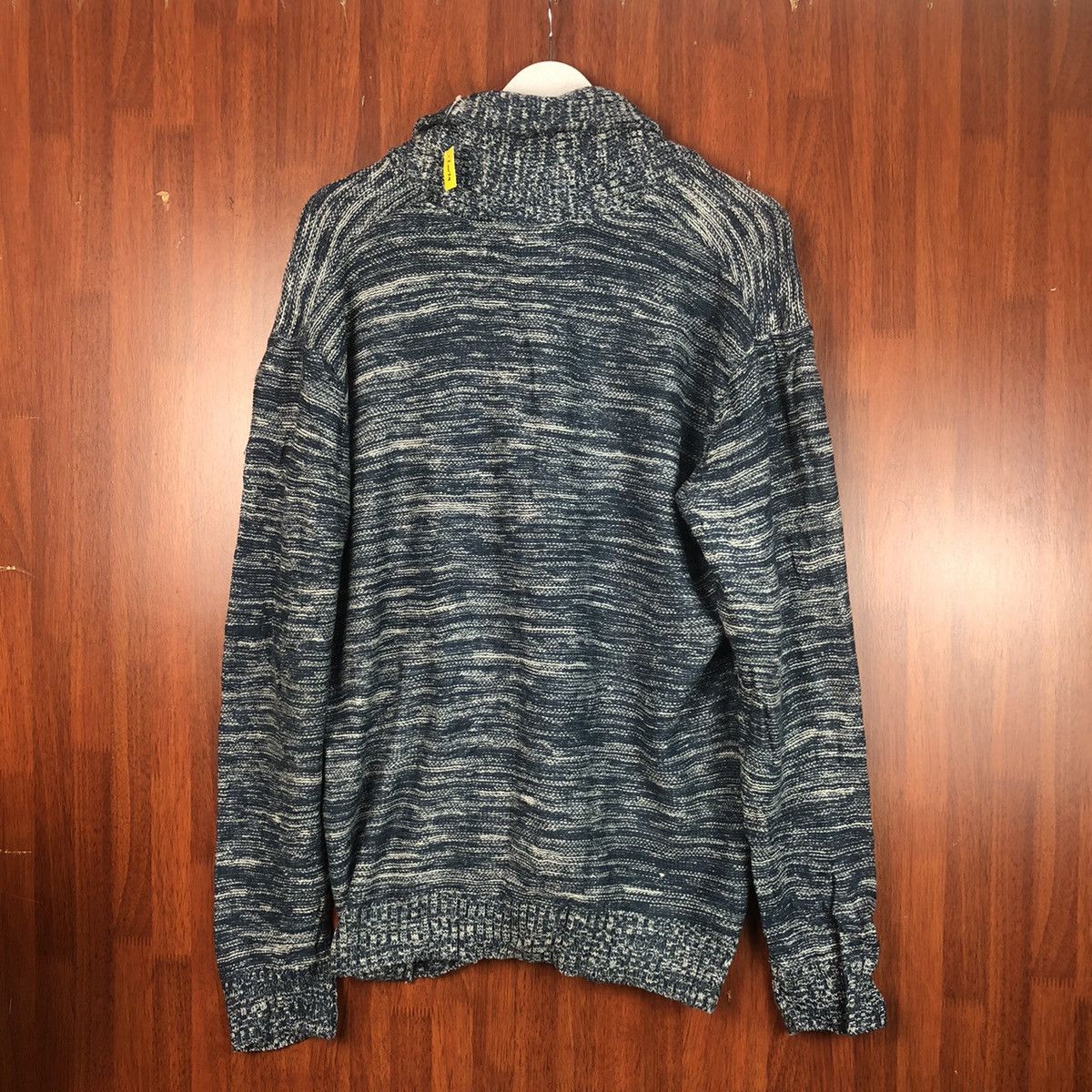 Japanese Brand Cathrine Museum Blue vintage knitwear Cardigan #7495 Size XL / US 12-14 / IT 48-50 - 12 Thumbnail