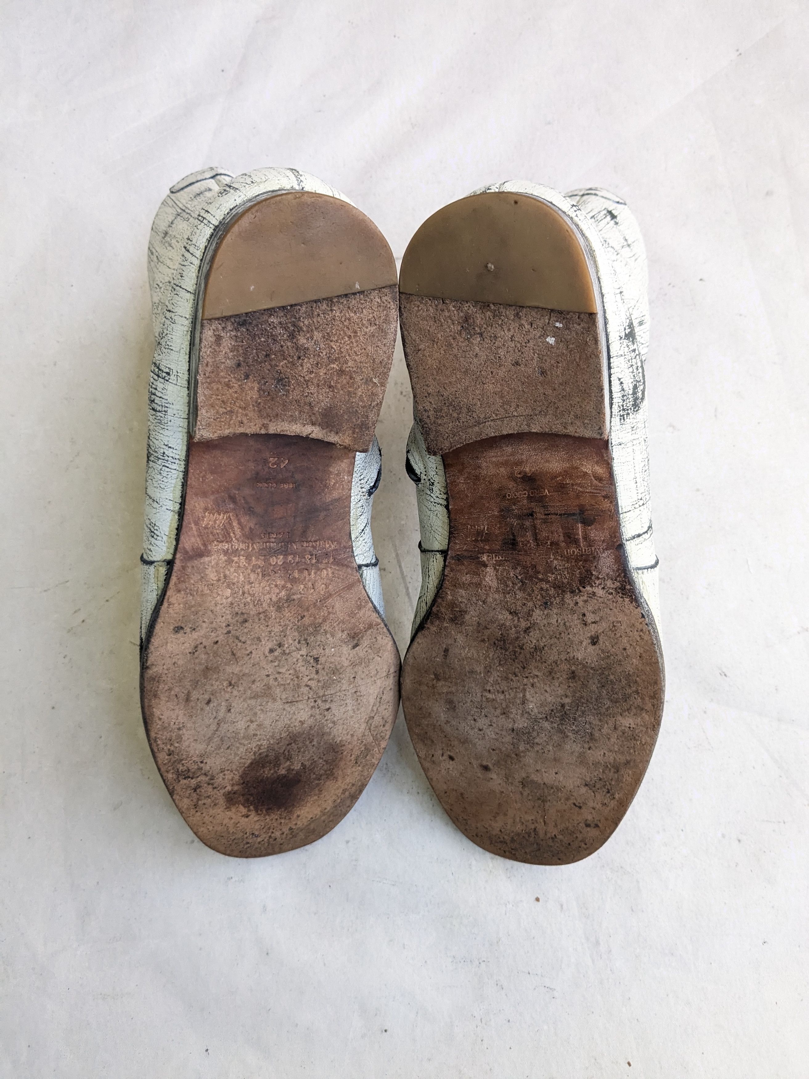 H&M × Maison Margiela Maison Margiela x H&M Boots Side Zip White Black 9 42 Size US 9 / EU 42 - 13 Thumbnail