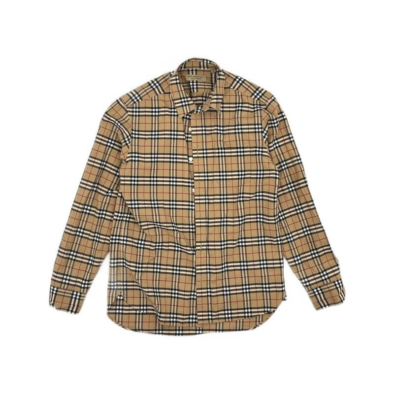 Burberry Burberry Striped Button-Up Long Sleeve Shirt 0079 Size US M / EU 48-50 / 2 - 1 Thumbnail