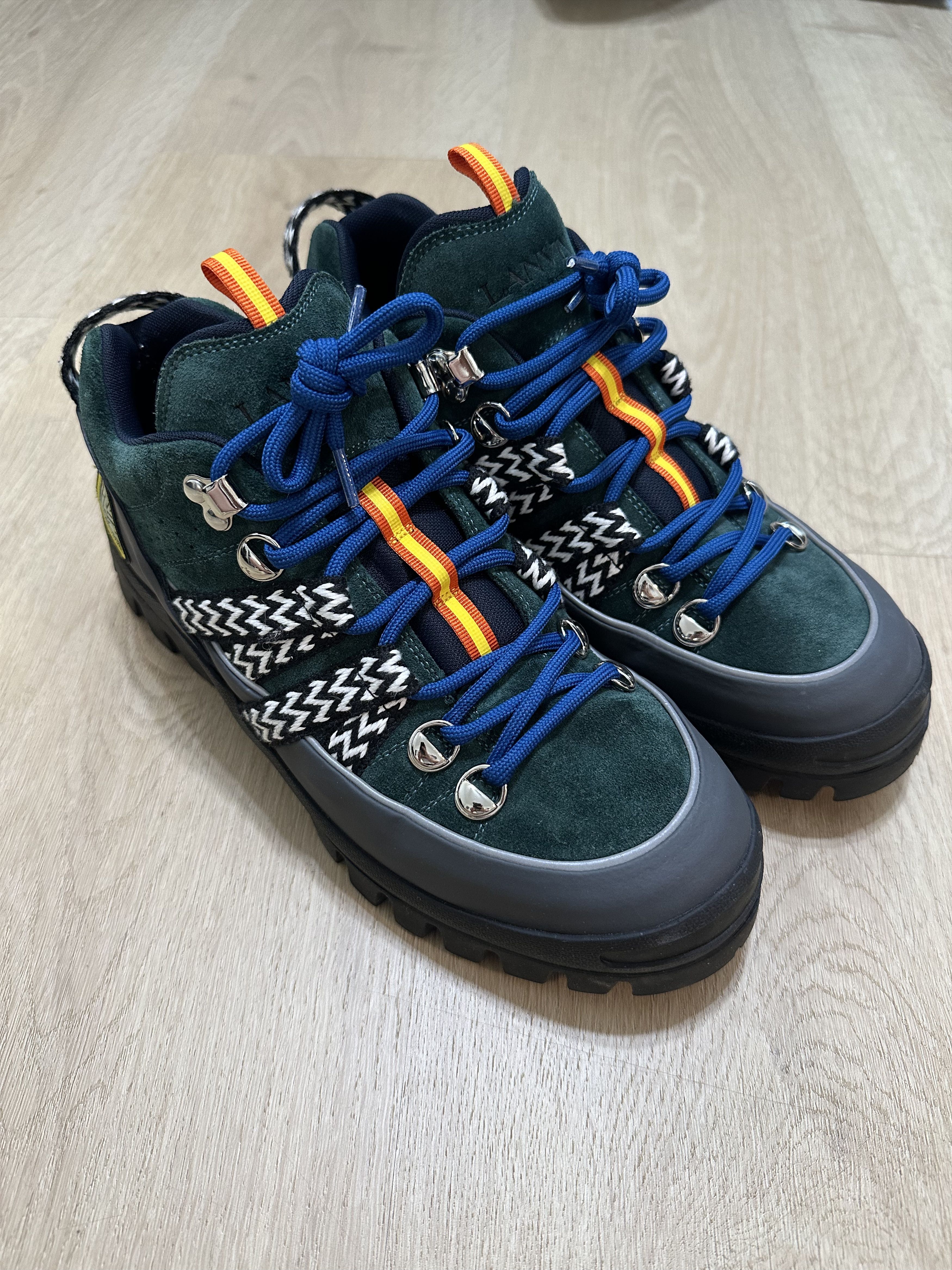 Lanvin Hiking Boots Ssense Exclusive Size US 8 / EU 41 - 1 Thumbnail