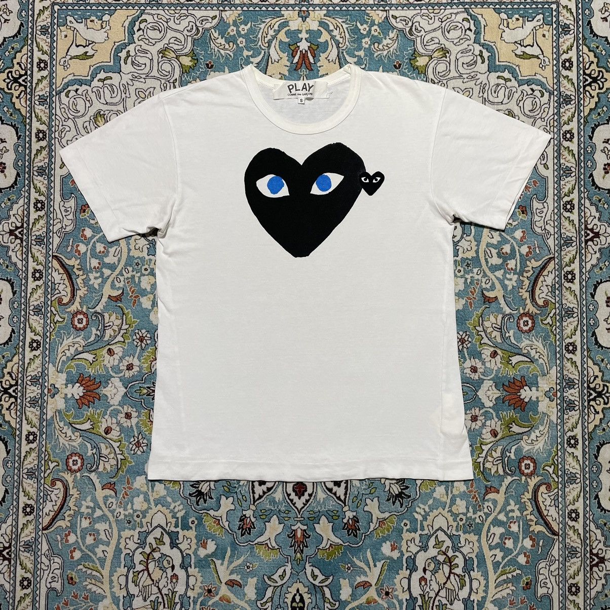 Comme des Garcons × Japanese Brand Comme Des Garcons Play T-shirt Size US XXS / EU 40 - 1 Thumbnail