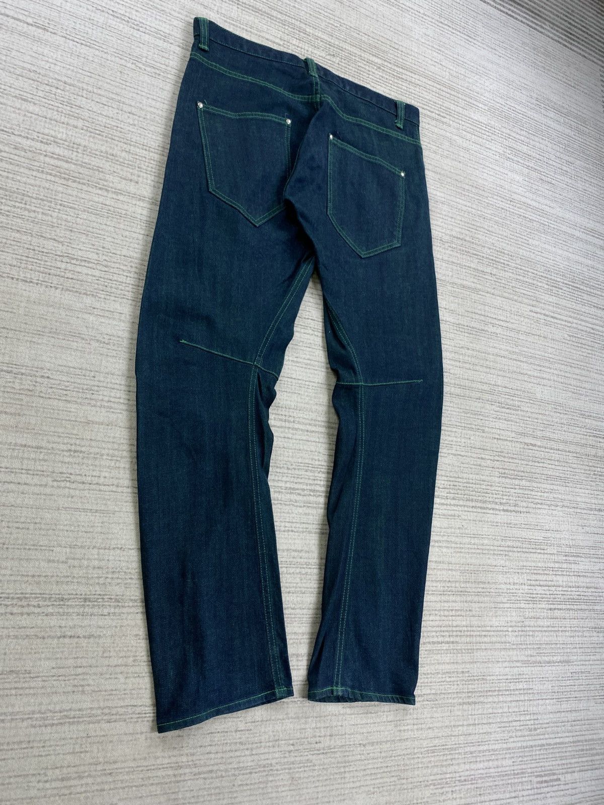 PPFM Vintage Snap Fasteners Rare Design Denim Jeans Size US 34 / EU 50 - 6 Thumbnail