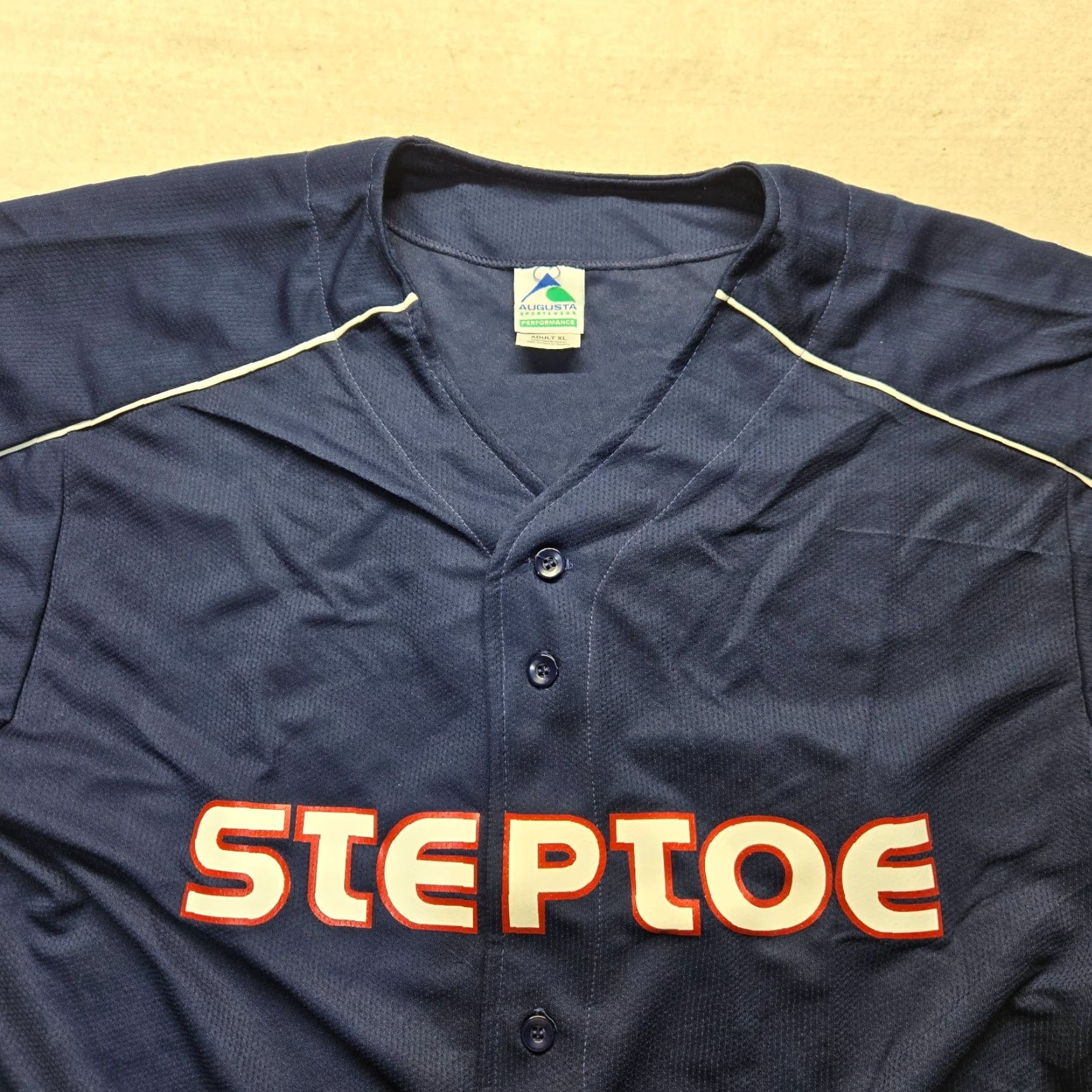 Vintage VINTAGE Steptoe Shirt Jersey Short Sleeve Adult Men XL Blue Graphic T-Shirt - 1980s 90s Size US XL / EU 56 / 4 - 2 Thumbnail