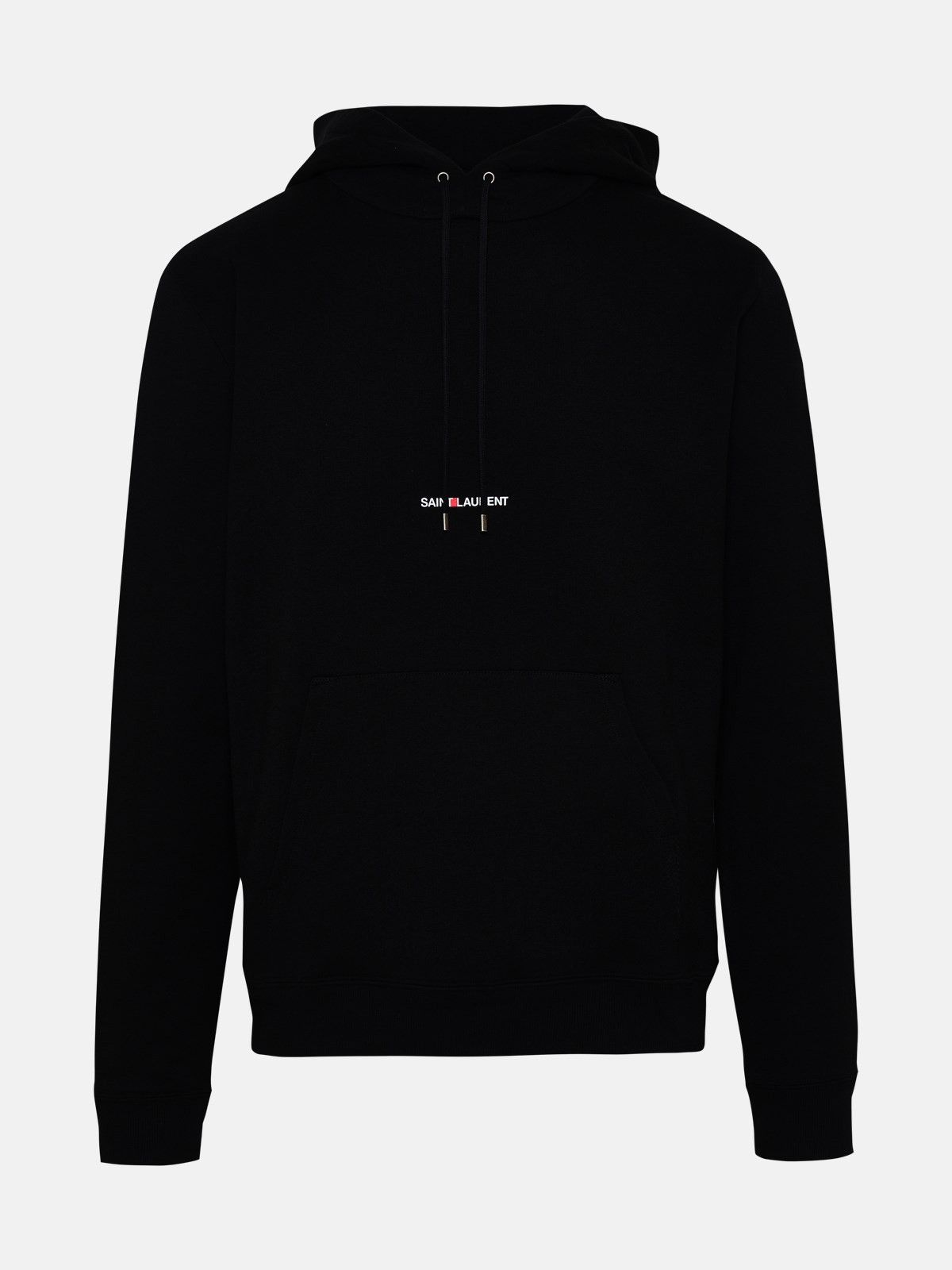 Saint Laurent Paris o1s1wg111124 Dup / Rive Gauche Hoodie in Black Size US XXL / EU 58 / 5 - 1 Thumbnail