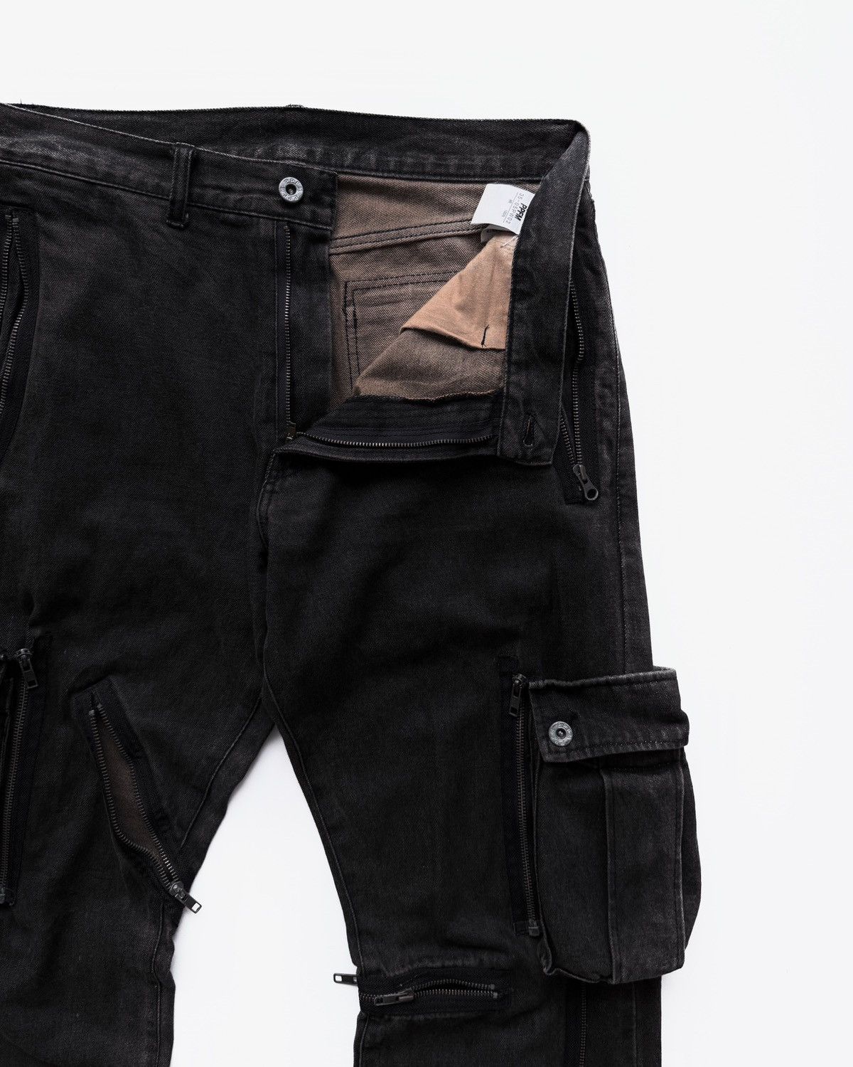 PPFM PPFM MULTI-POCKET CARGO JEANS Size US 33 - 3 Thumbnail
