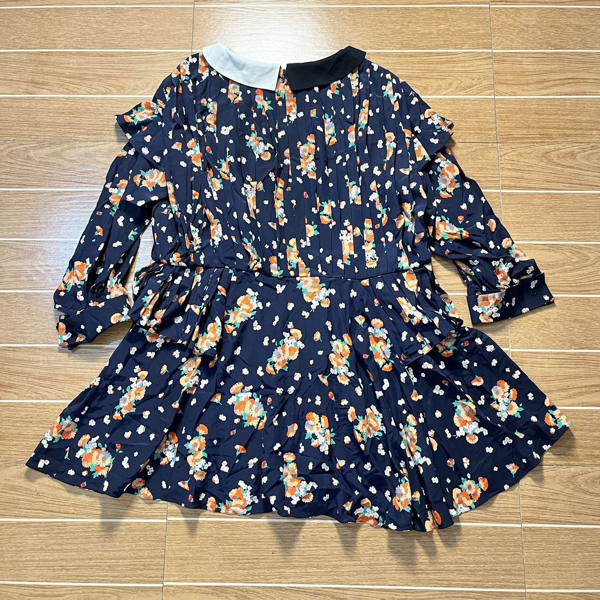 Louis Vuitton Louis Vuitton Floral Midi Dress Size S / US 4 / IT 40 - 21 Thumbnail