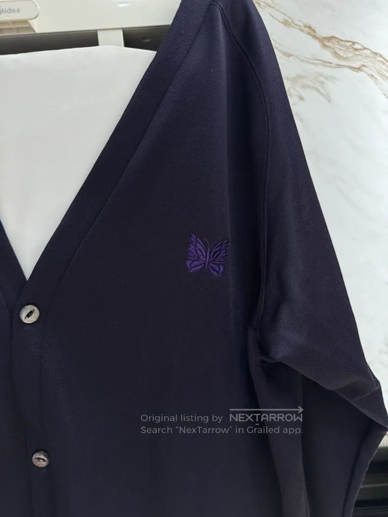 Needles Needles Men's V-neck knit cardigan Size US XL / EU 56 / 4 - 4 Thumbnail