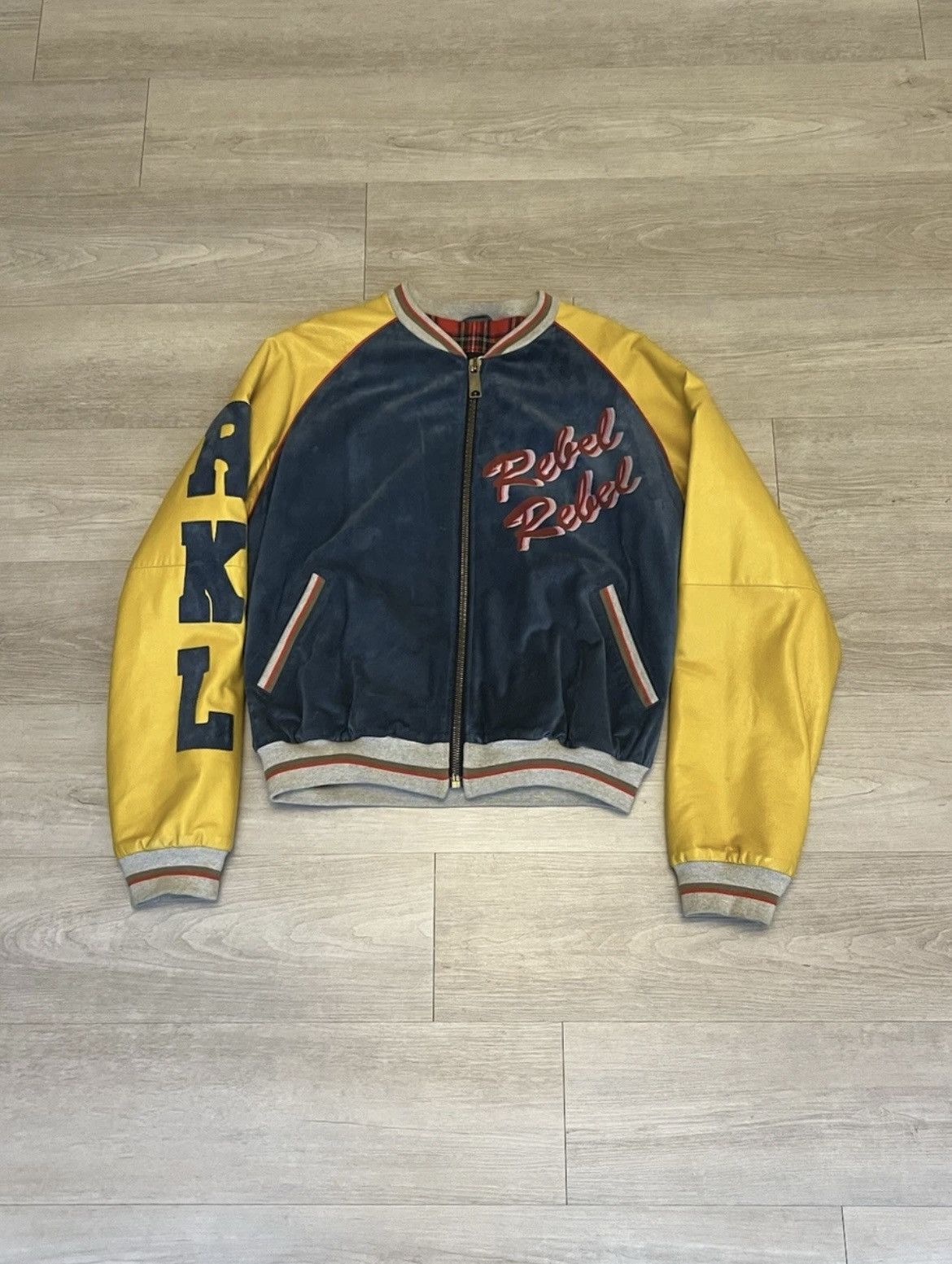 Dolce & Gabbana Early 2000s ‘Dolce & Gabbana’ Rebel Leather Bomber Size US L / EU 52-54 / 3 - 1 Thumbnail