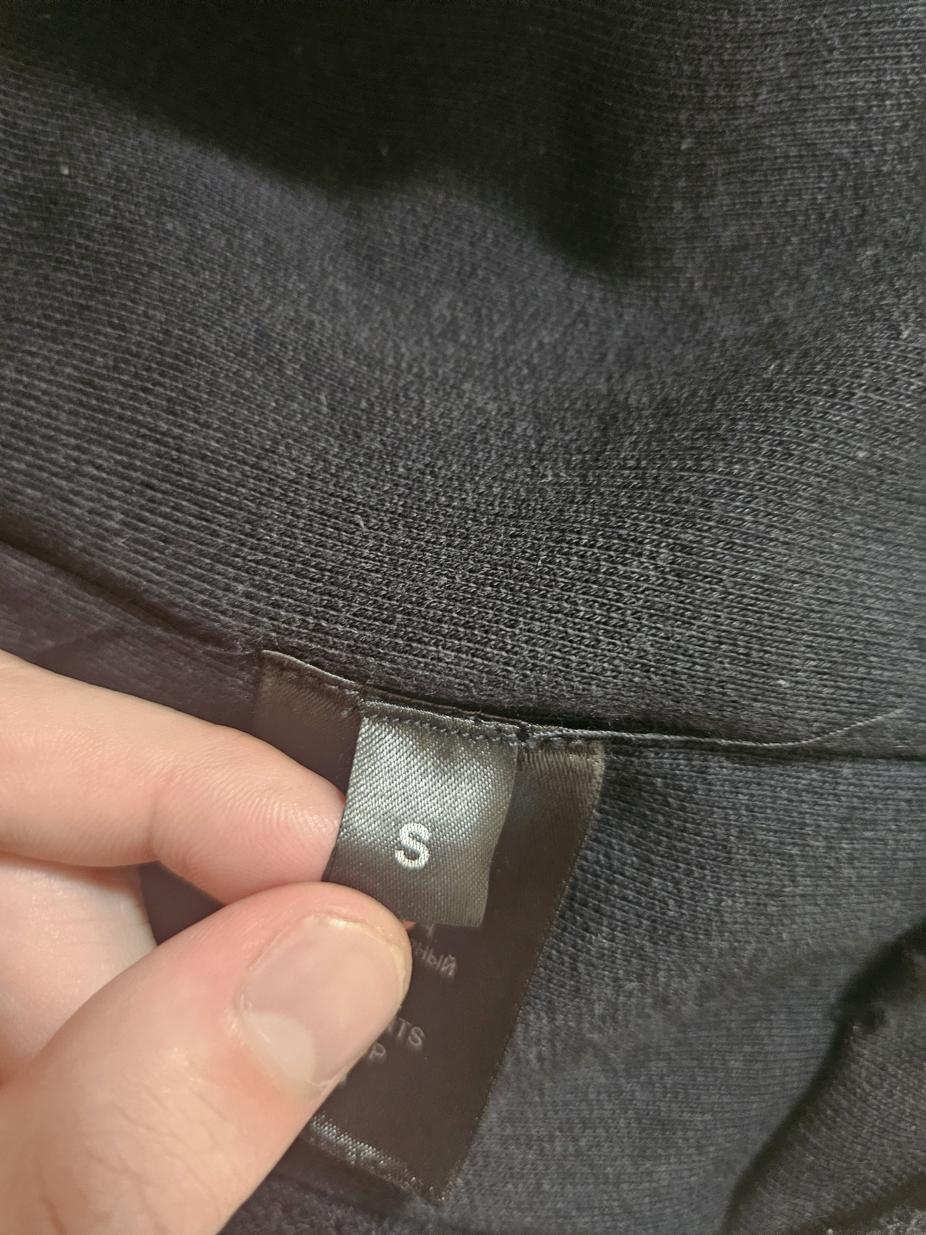 Vetements Dirty Black Anti War Unknown Reversible Mega Knit Shirt Size US S / EU 44-46 / 1 - 15 Thumbnail