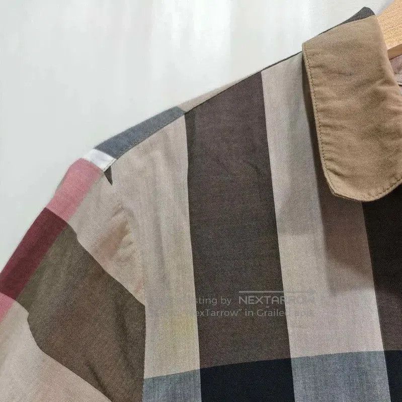 Burberry Burberry Men's Khaki Long Sleeve Shirt. Size US M / EU 48-50 / 2 - 4 Thumbnail