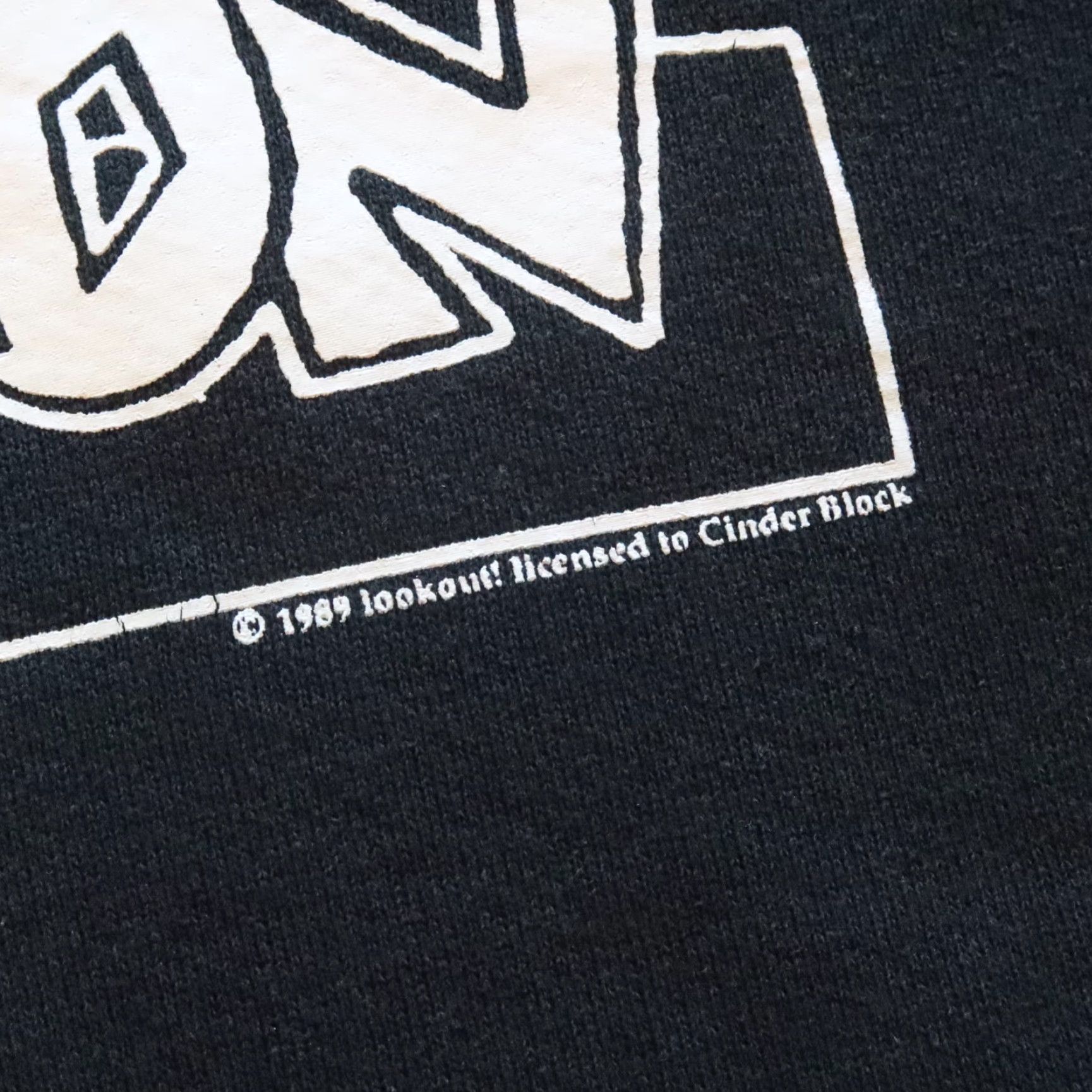Jerzees VINTAGE Operation Ivy Hoodie Pullover Black L Mens Vintage 80s Punk Rock Band Made in USA Sweatshirt Size US L / EU 52-54 / 3 - 7 Thumbnail