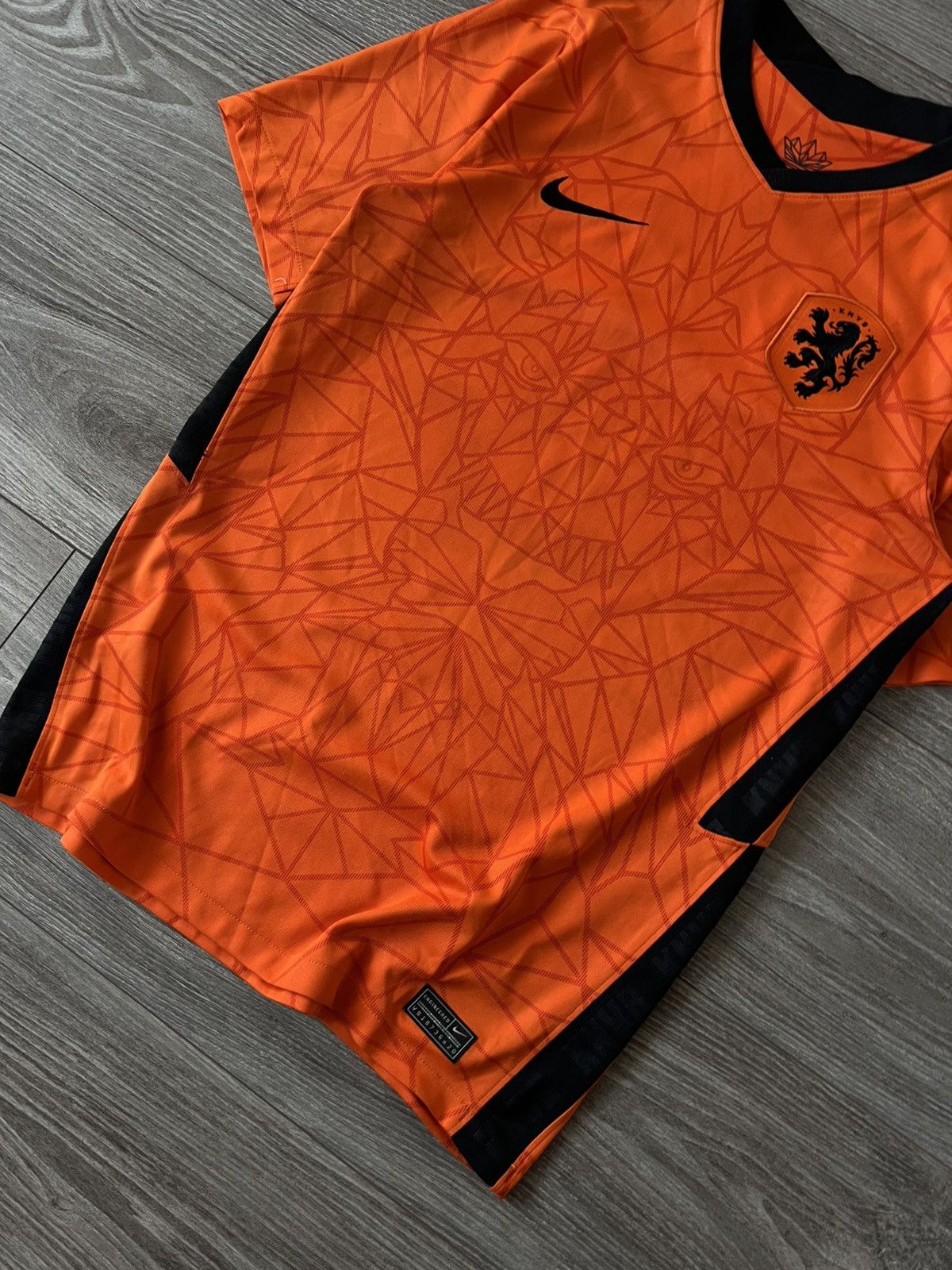 Nike Nike Netherlands KNVB Home Football Lion Jersey T-Shirt Size US S / EU 44-46 / 1 - 9 Thumbnail