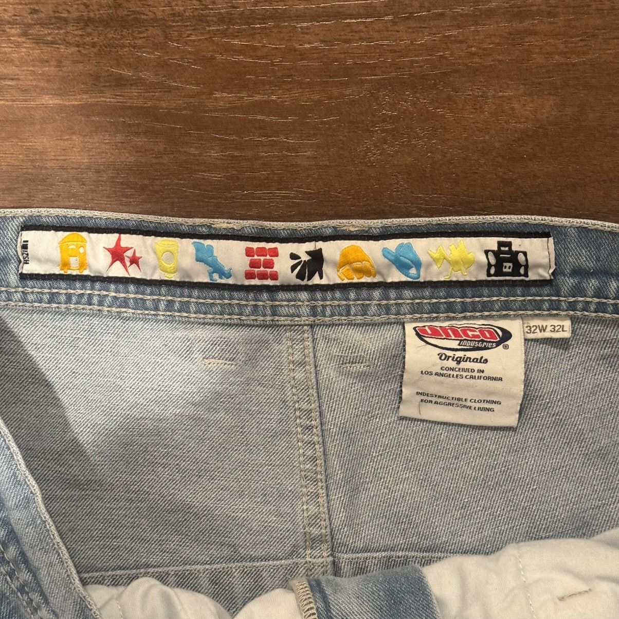 Other ♨️JNCO♨️ ROLLIN JEANS (RARE) Size US 32 / EU 48 - 7 Thumbnail