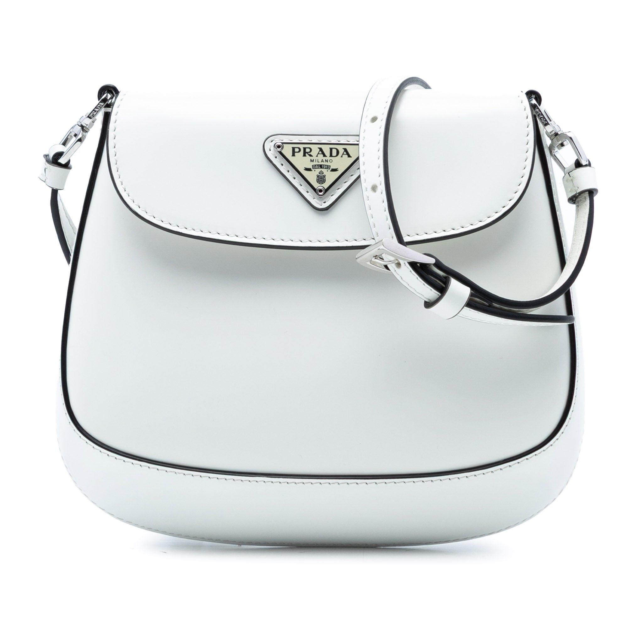 Prada Mini Brushed Leather Cleo Bag Size ONE SIZE - 1 Thumbnail