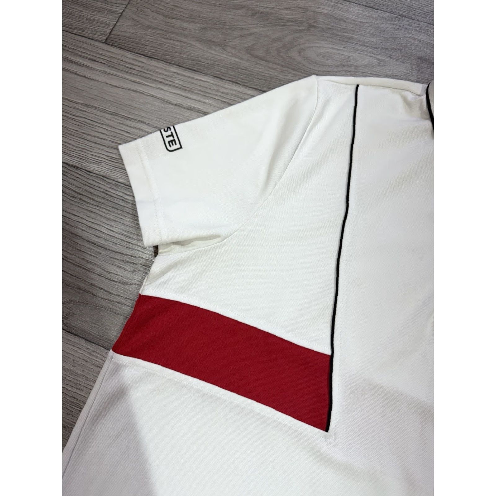 Lacoste Lacoste Sport Polo Shirt Short Sleeve White 2XL XXL Novak Djokovic Mens Polo Shirt Tennis Sports Shirt Size US XXL / EU 58 / 5 - 7 Thumbnail
