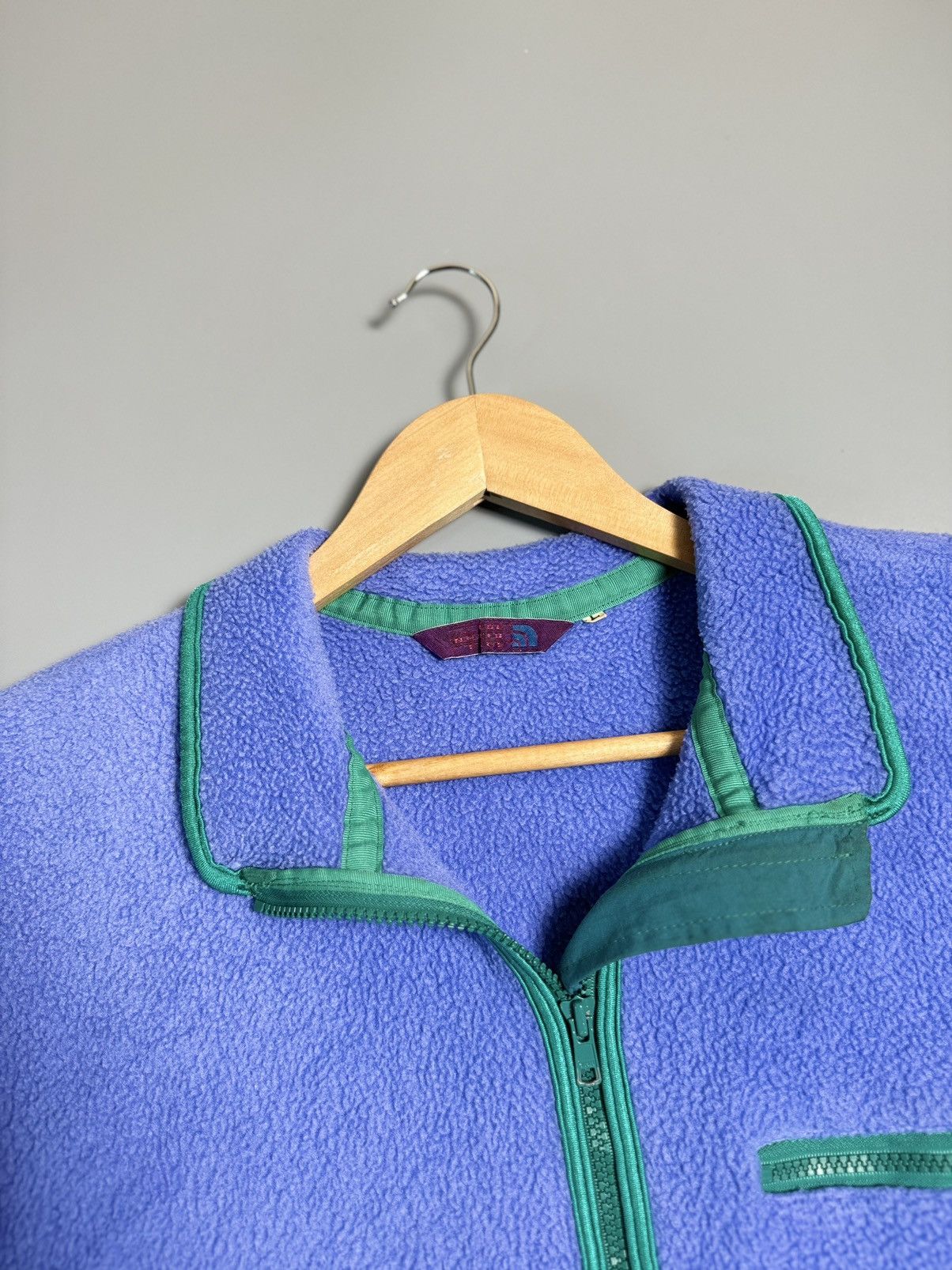 The North Face 🔥Vintage🔥 The North Face Zipper Fleece Jacket Size US L / EU 52-54 / 3 - 4 Thumbnail