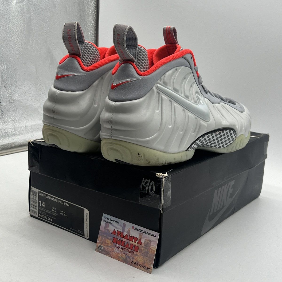 Nike Air Foamposite pro pure platinum Size US 14 / EU 47 - 5 Thumbnail