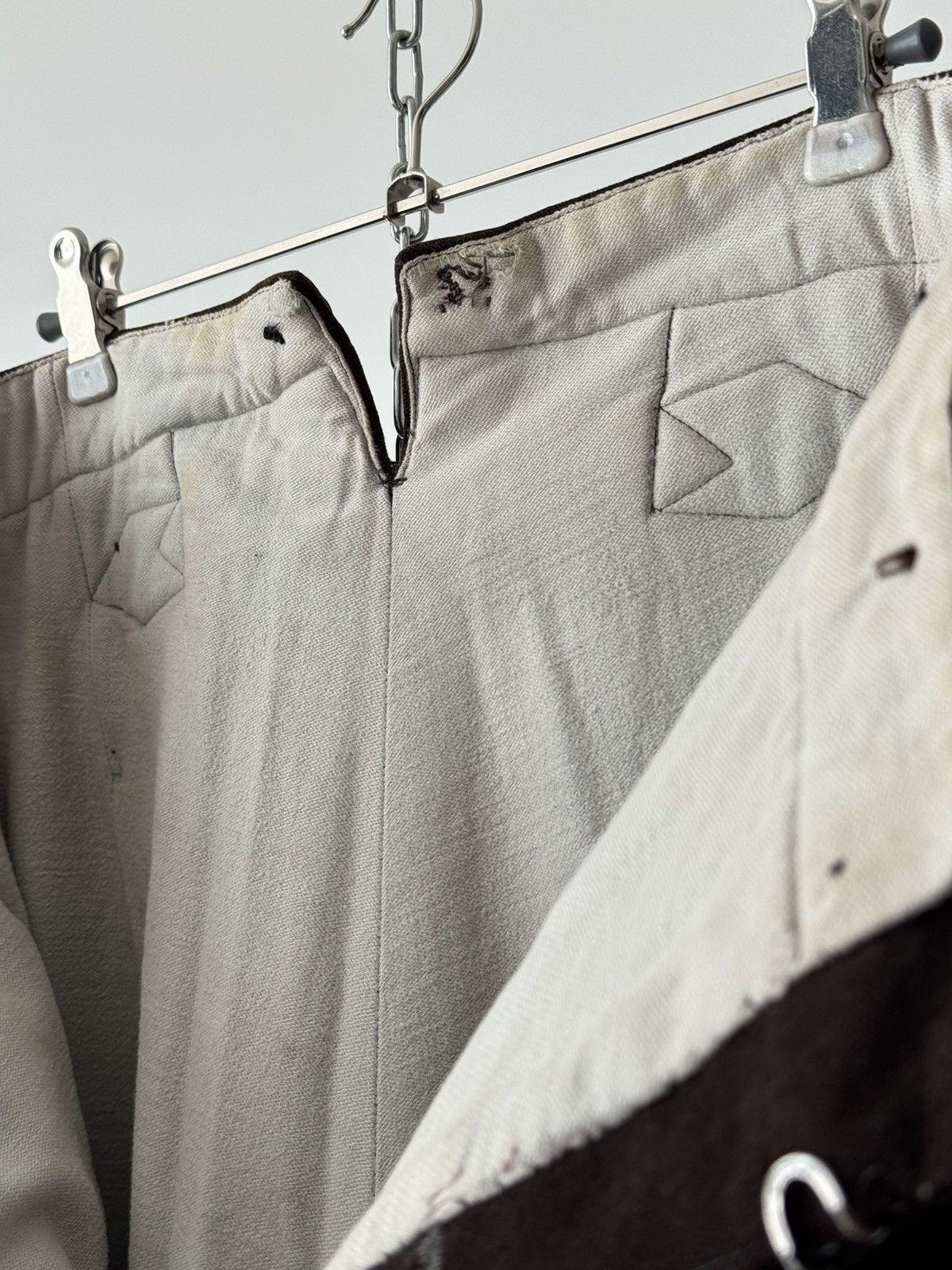 Japanese Brand Antique ≈1920s German Workwear Faded Heavy Pants Size US 32 / EU 48 - 10 Thumbnail