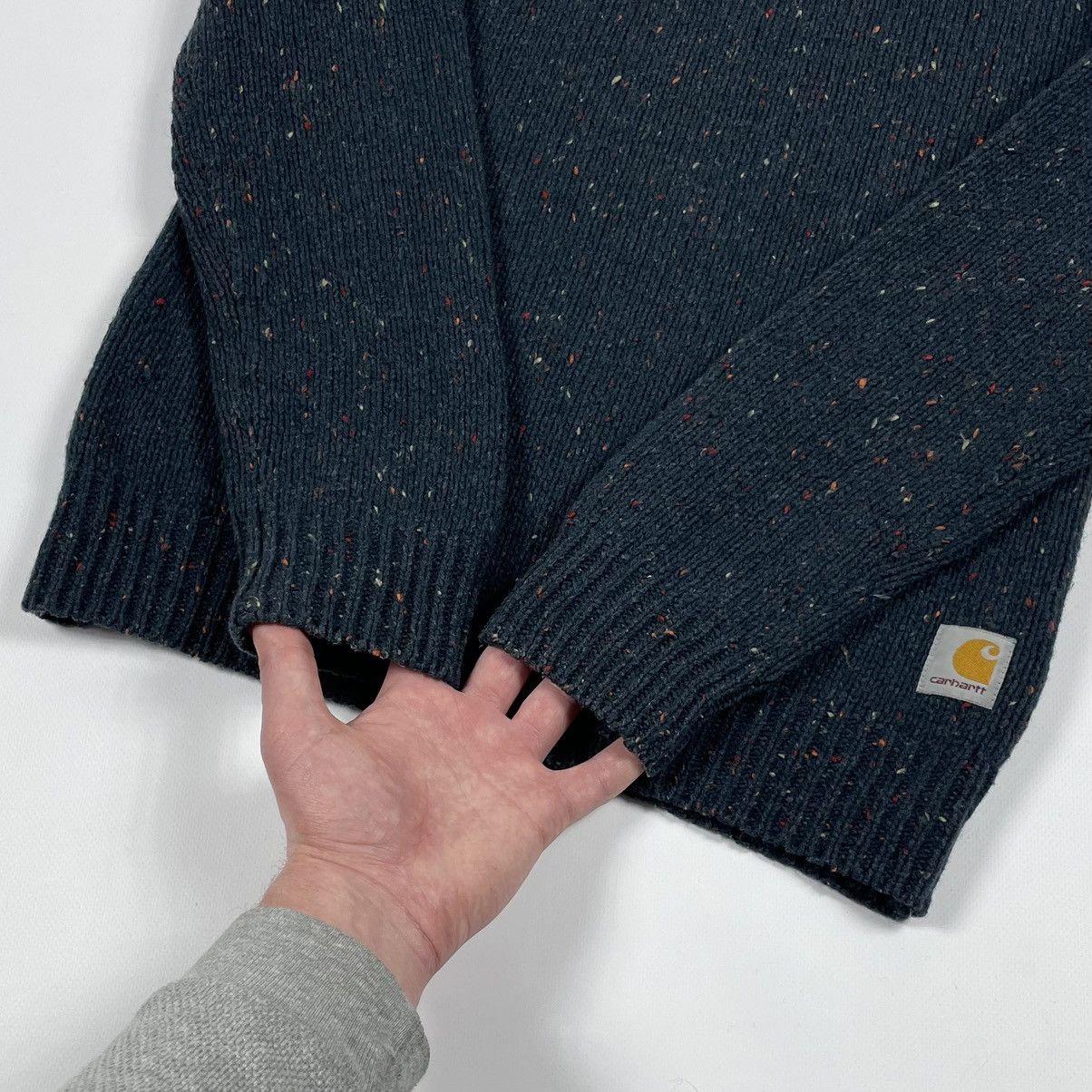 Carhartt Carhartt Anglistic Sweater Knitted Wool Sweater Size US XS / EU 42 / 0 - 6 Thumbnail