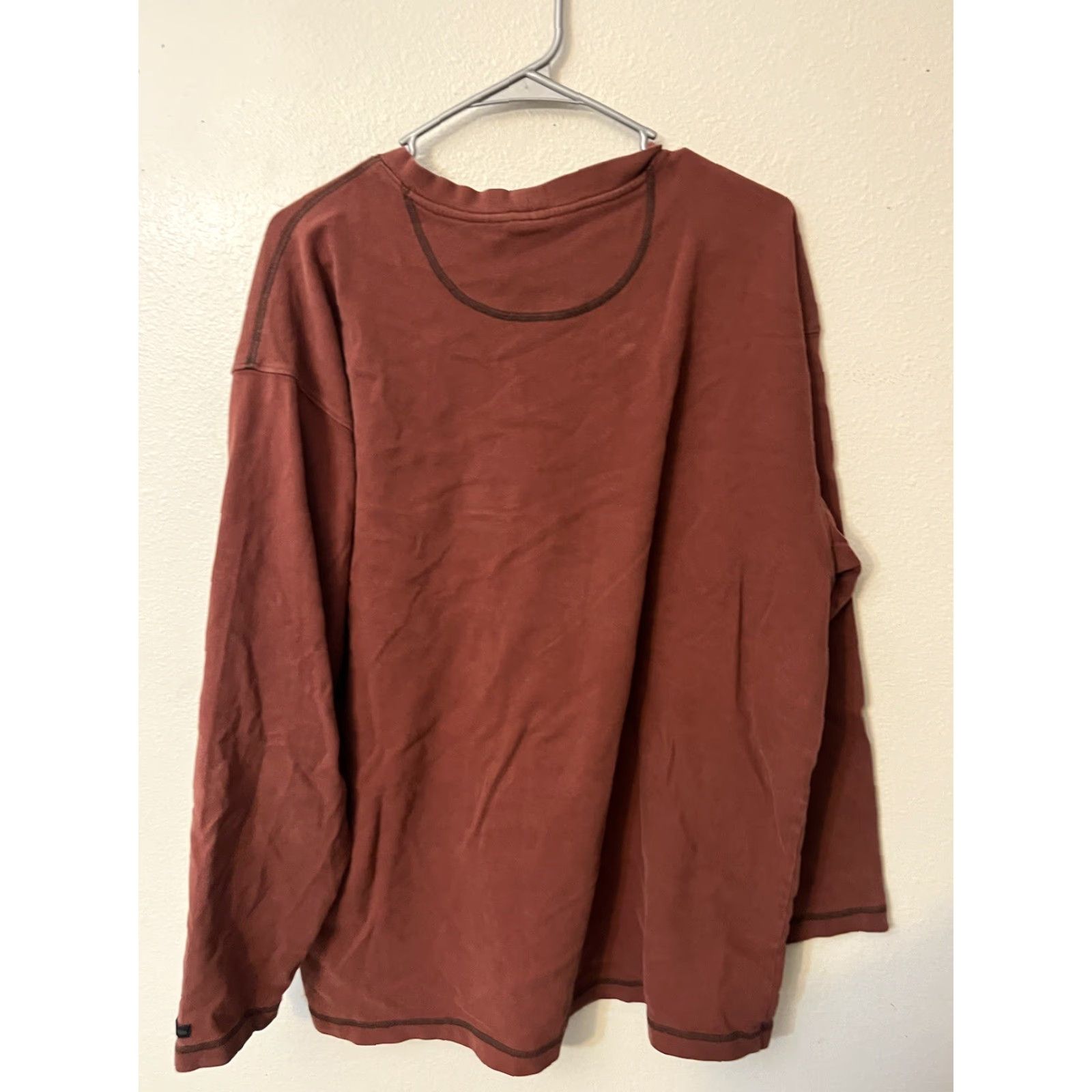 Vintage Columbia Men's Pullover Sweater Size XL CrewNeck VTG Brown Knit 60% Cotton 40% Polyester Striped Crew Neck Pullover VTG 80s 90s Size US XL / EU 56 / 4 - 2 Thumbnail