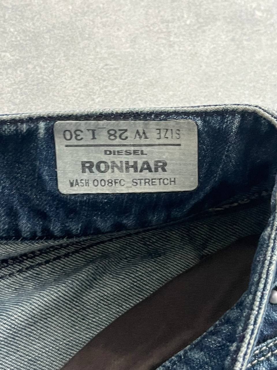 Diesel Vintage Diesel Ronhar Raw Flared Lowrise Jeans Size US 28 / EU 44 - 10 Thumbnail