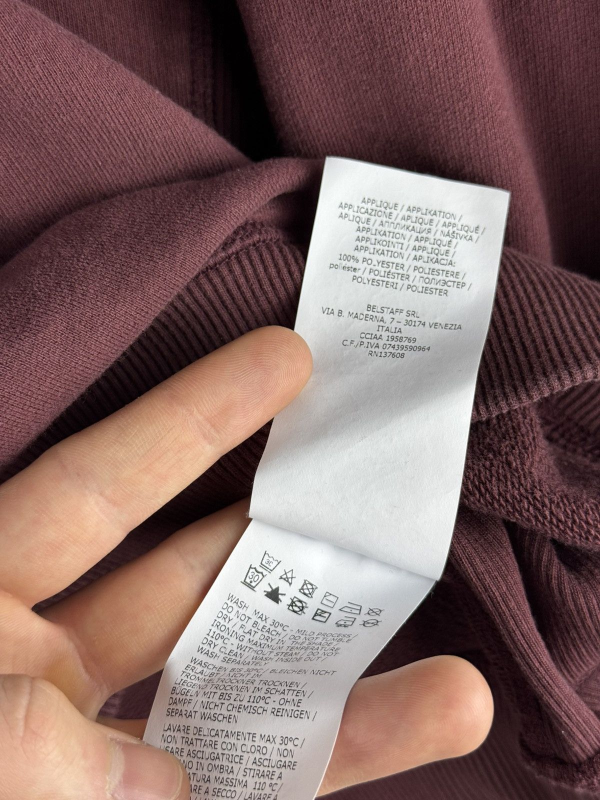 Belstaff Belstaff 1/4 Zip Women’s Sweatshirt Size L / US 10 / IT 46 - 8 Thumbnail