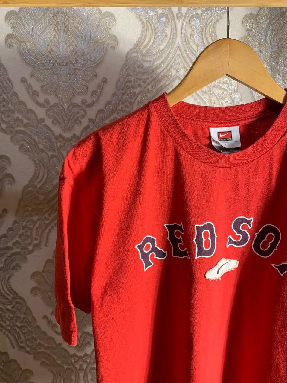 Nike Vintage MLB Nike Red Sox Retro T-shirt Drill Swoosh Y2K 90s Size US M / EU 48-50 / 2 - 4 Thumbnail
